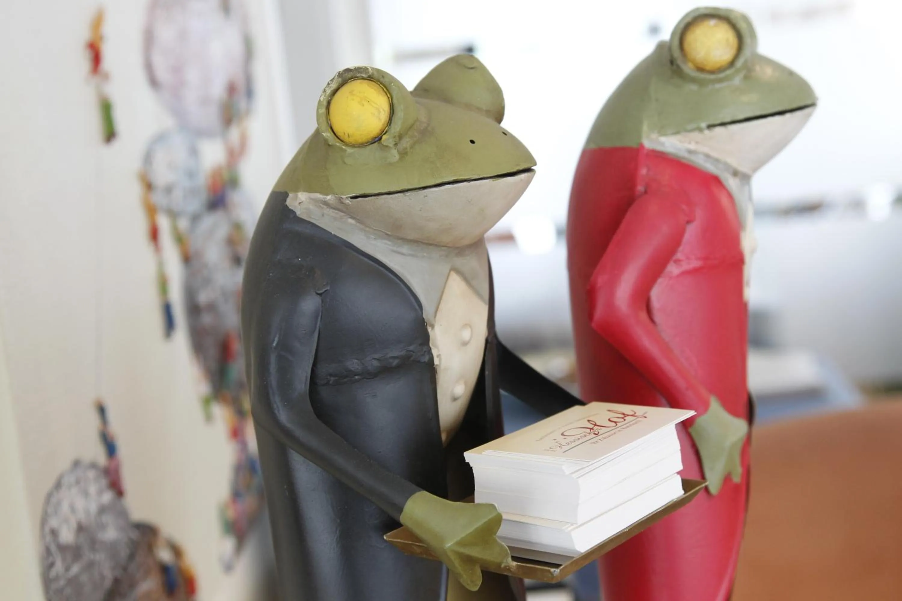 Lobby or reception in Hotel Hessischer Hof