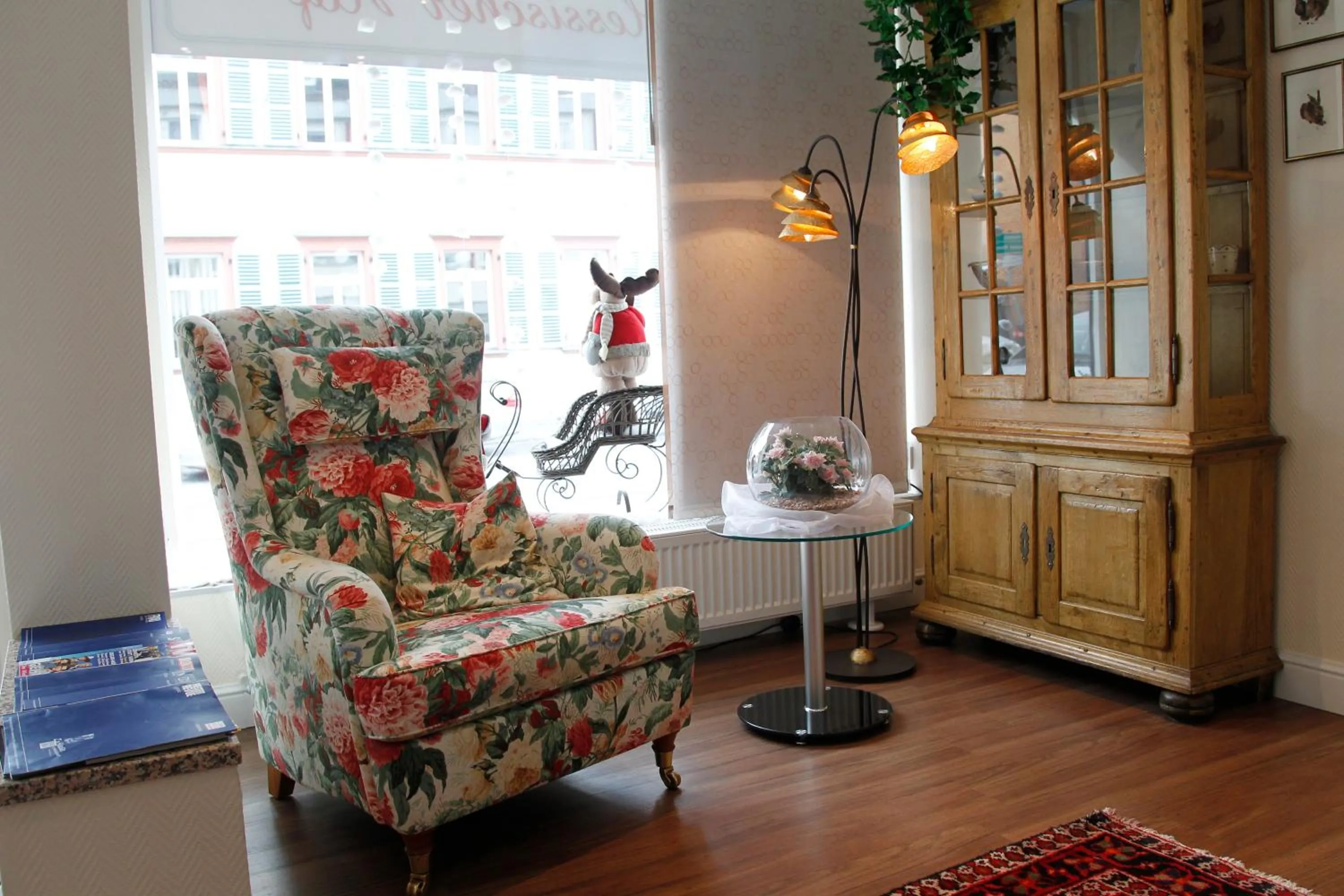 Lobby or reception in Hotel Hessischer Hof