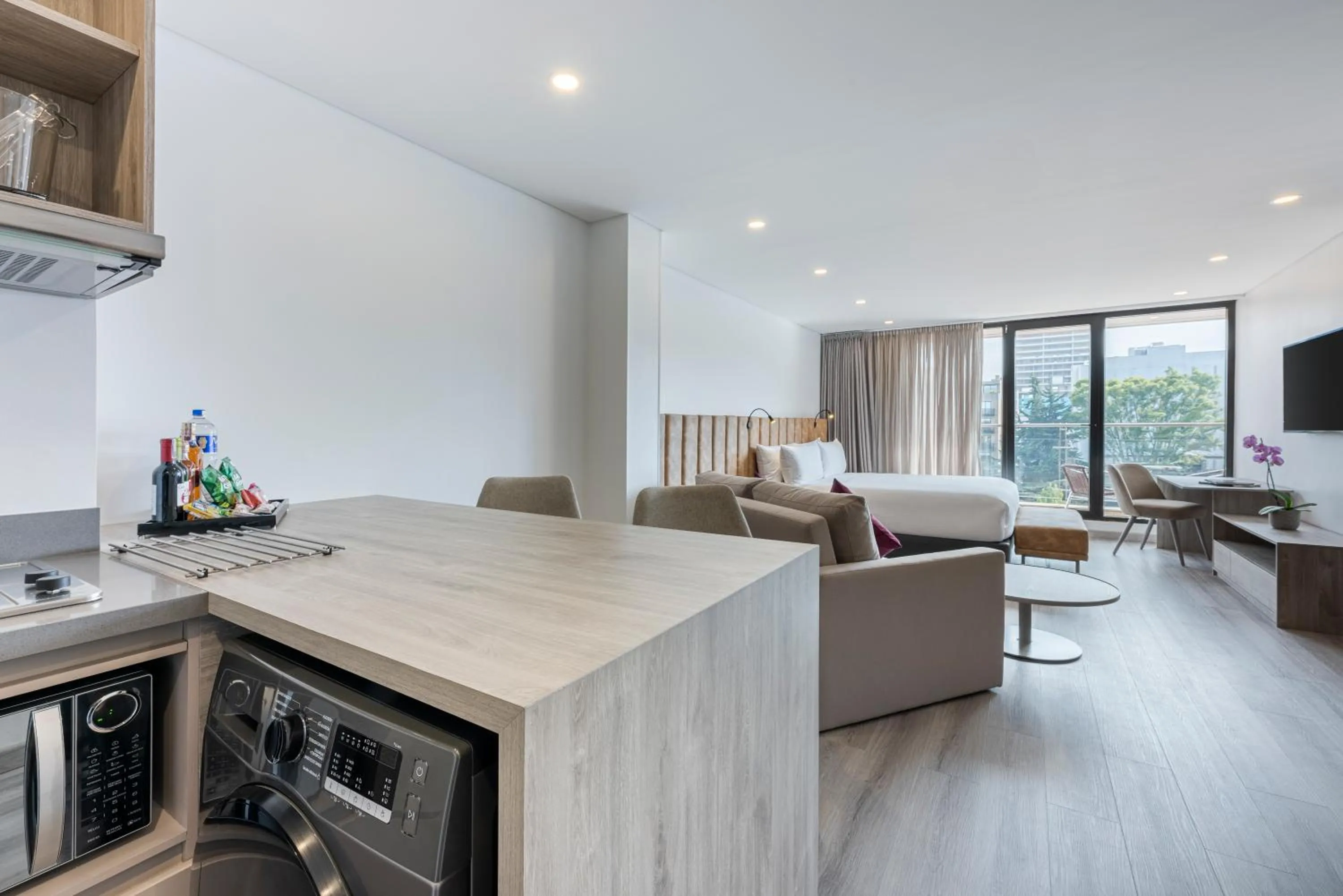 Living room in Hotel Jazz Apartments