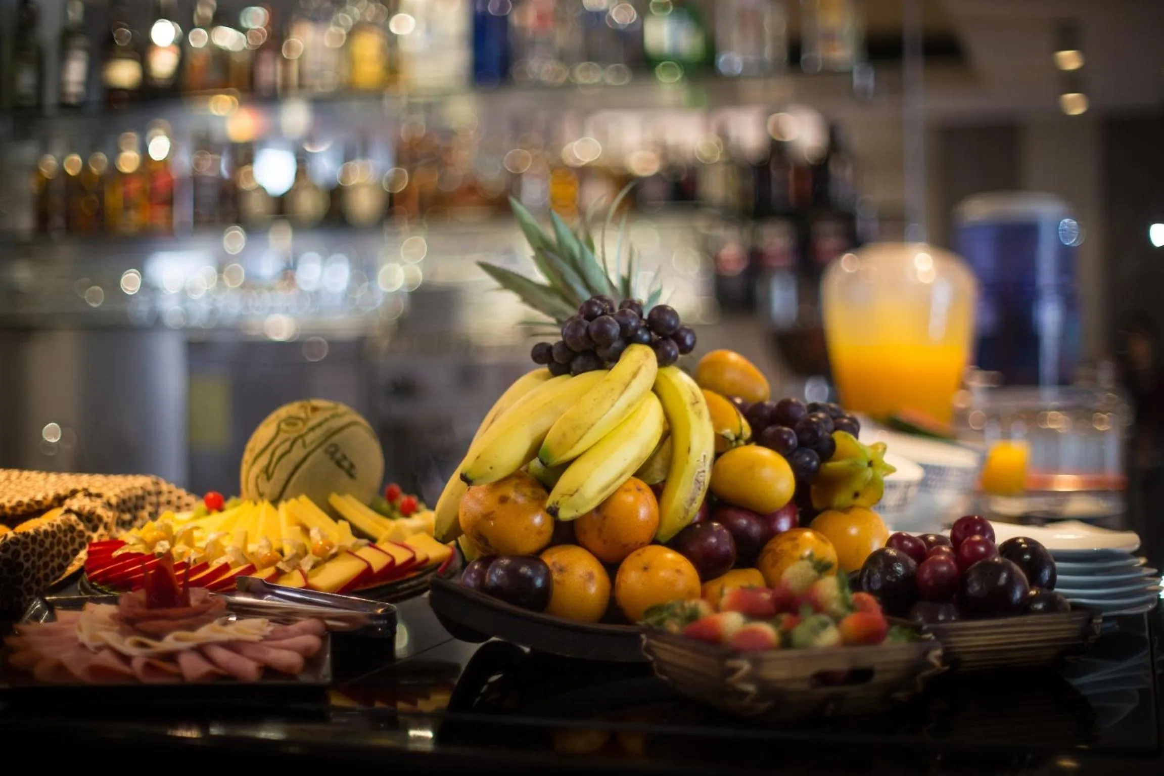 Buffet breakfast in Hotel Jazz Apartments