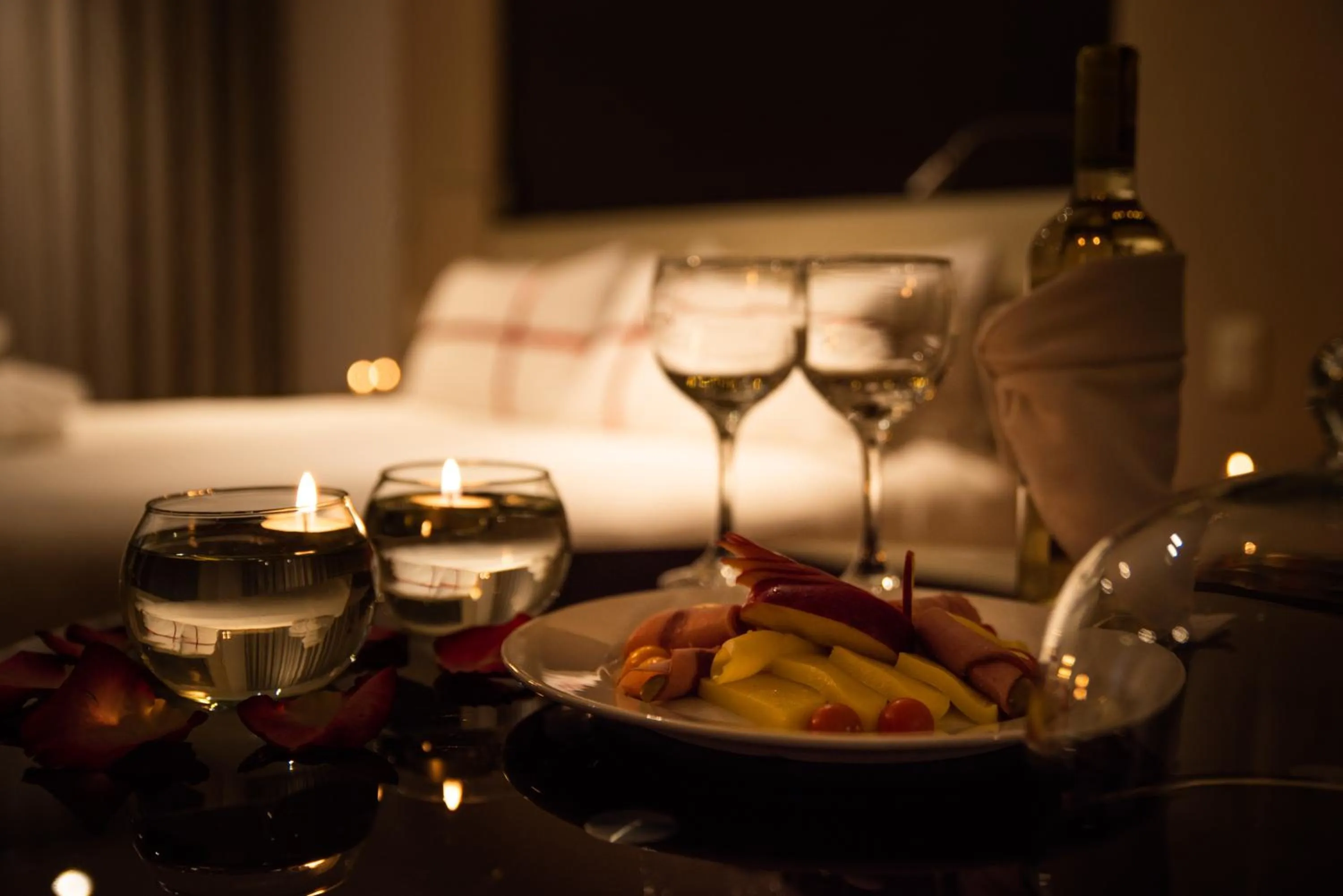 Drinks in Hotel Jazz Apartments