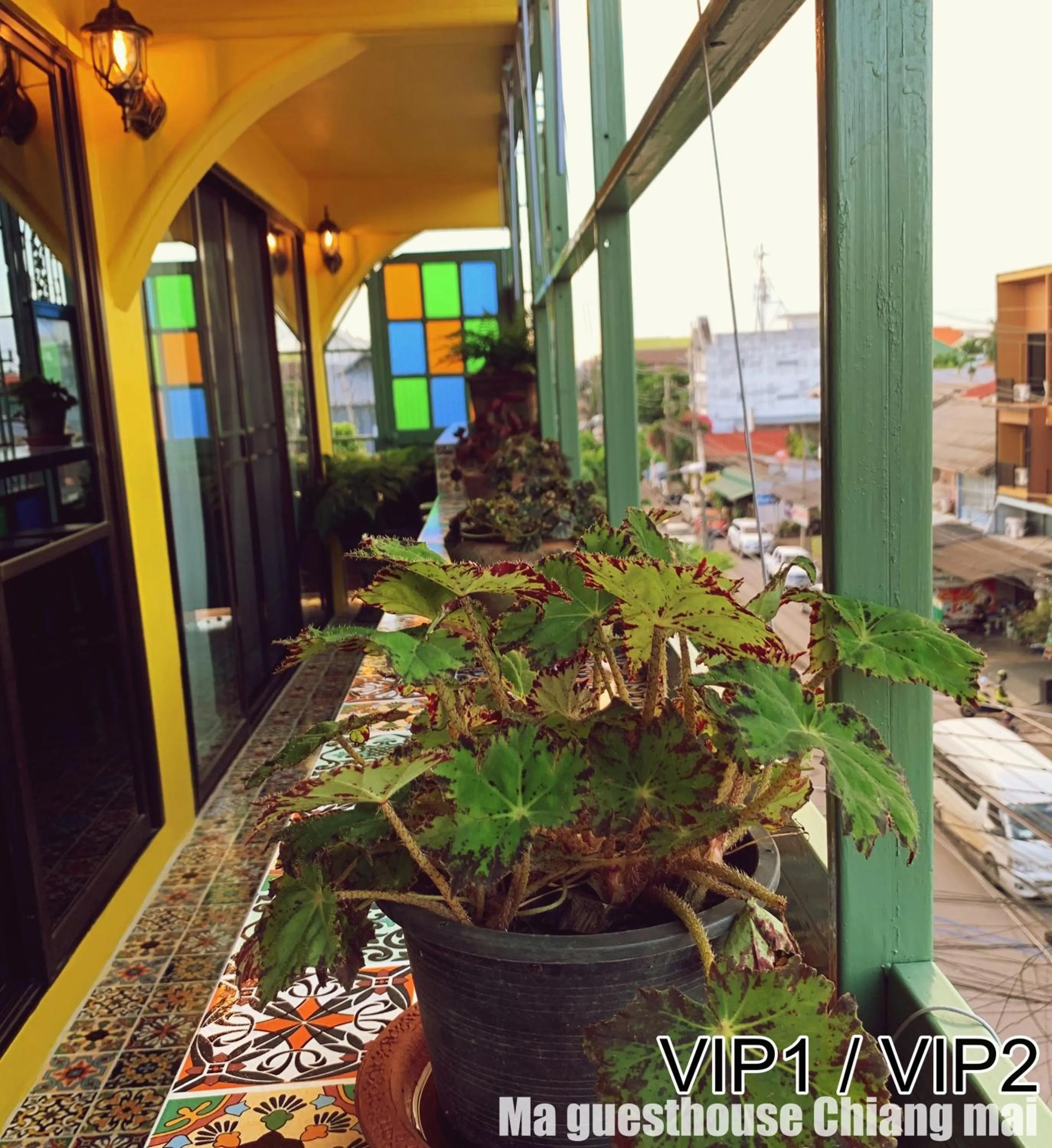 Triple Room with Private External Bathroom in Ma Guesthouse Chiang Mai