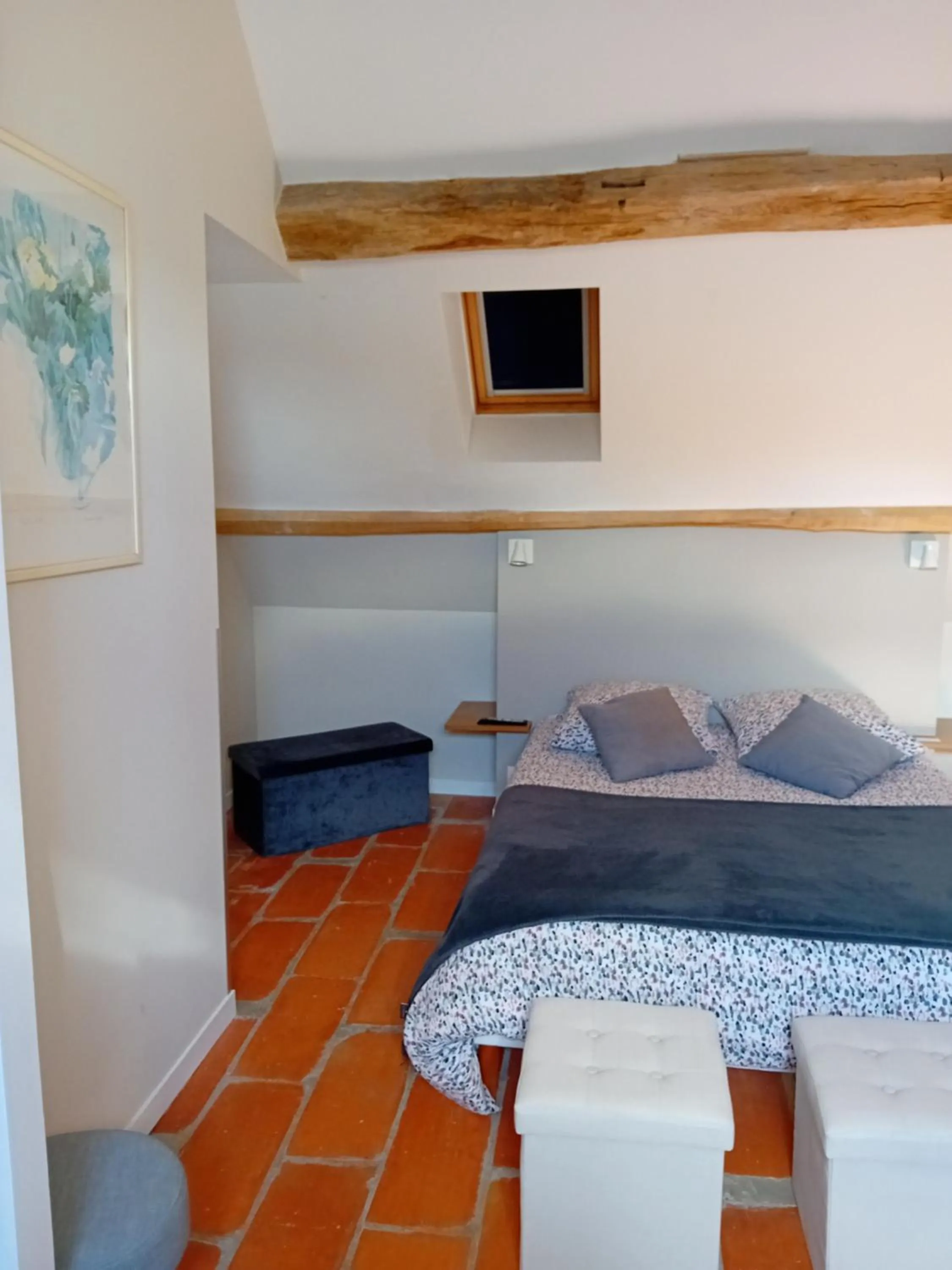 Bed in Ode au Bonheur St Georges sur Cher