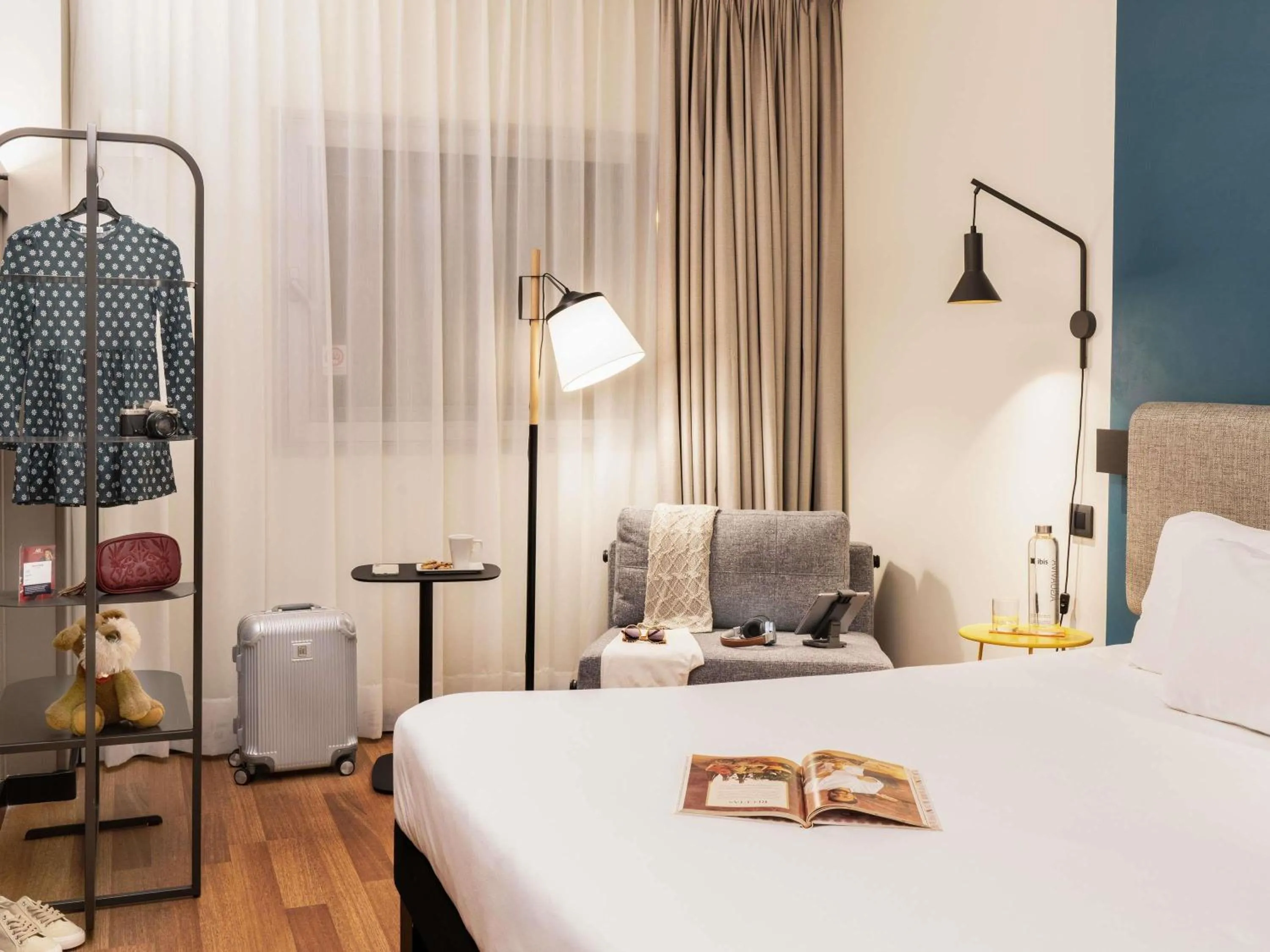 Bedroom, Bed in Ibis Madrid Aeropuerto Barajas