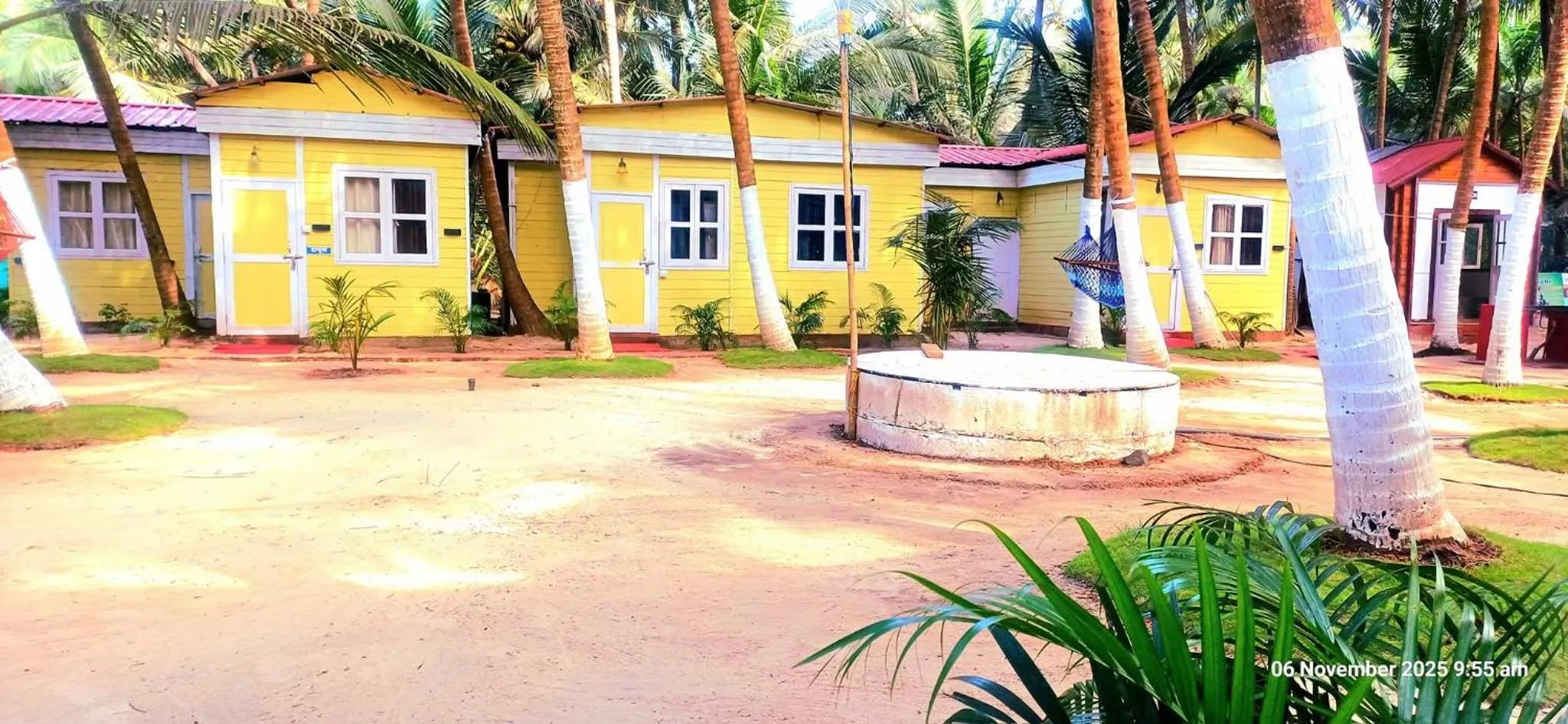 Garden in Samant Beach Resort