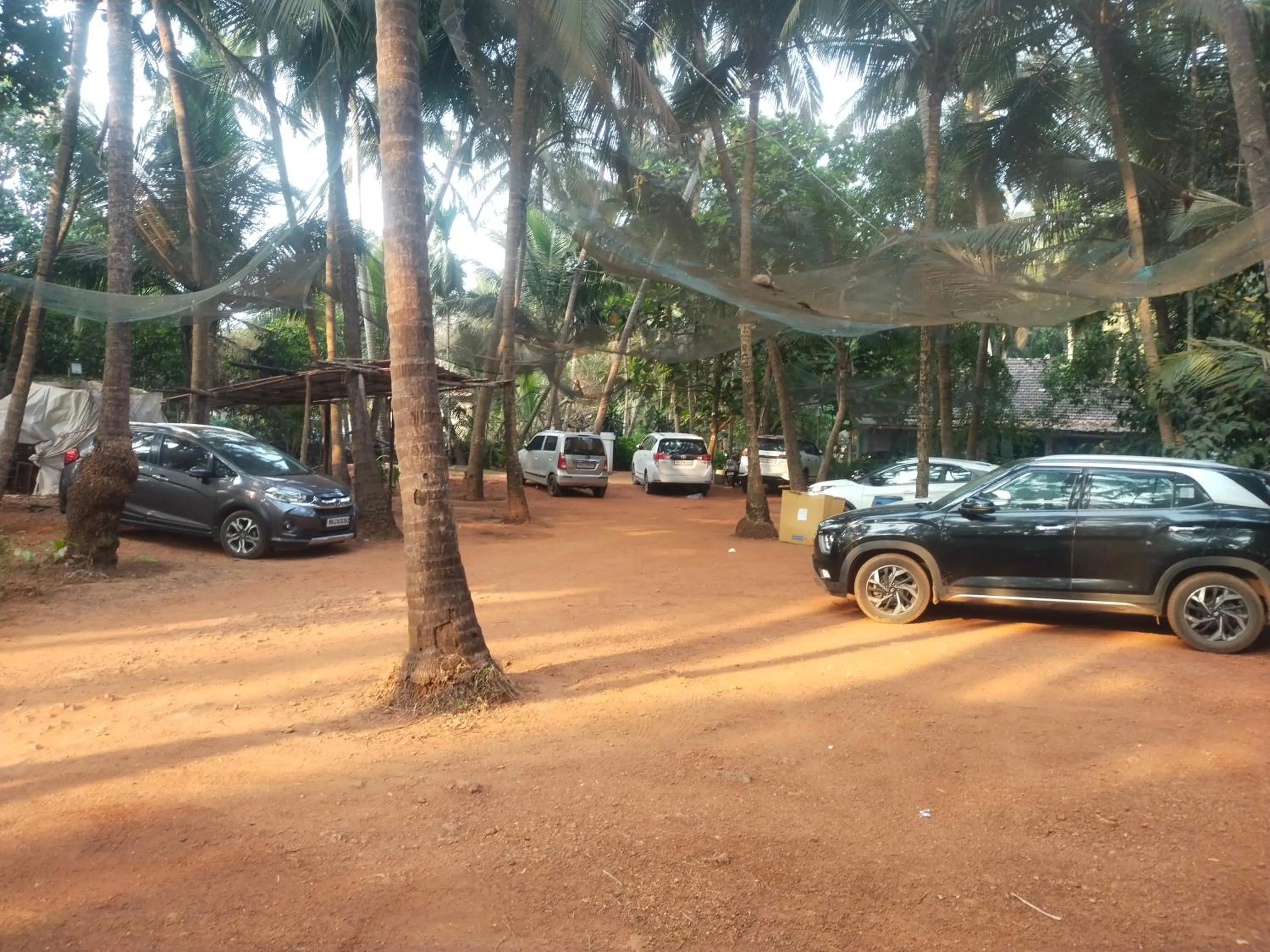 Parking in Samant Beach Resort
