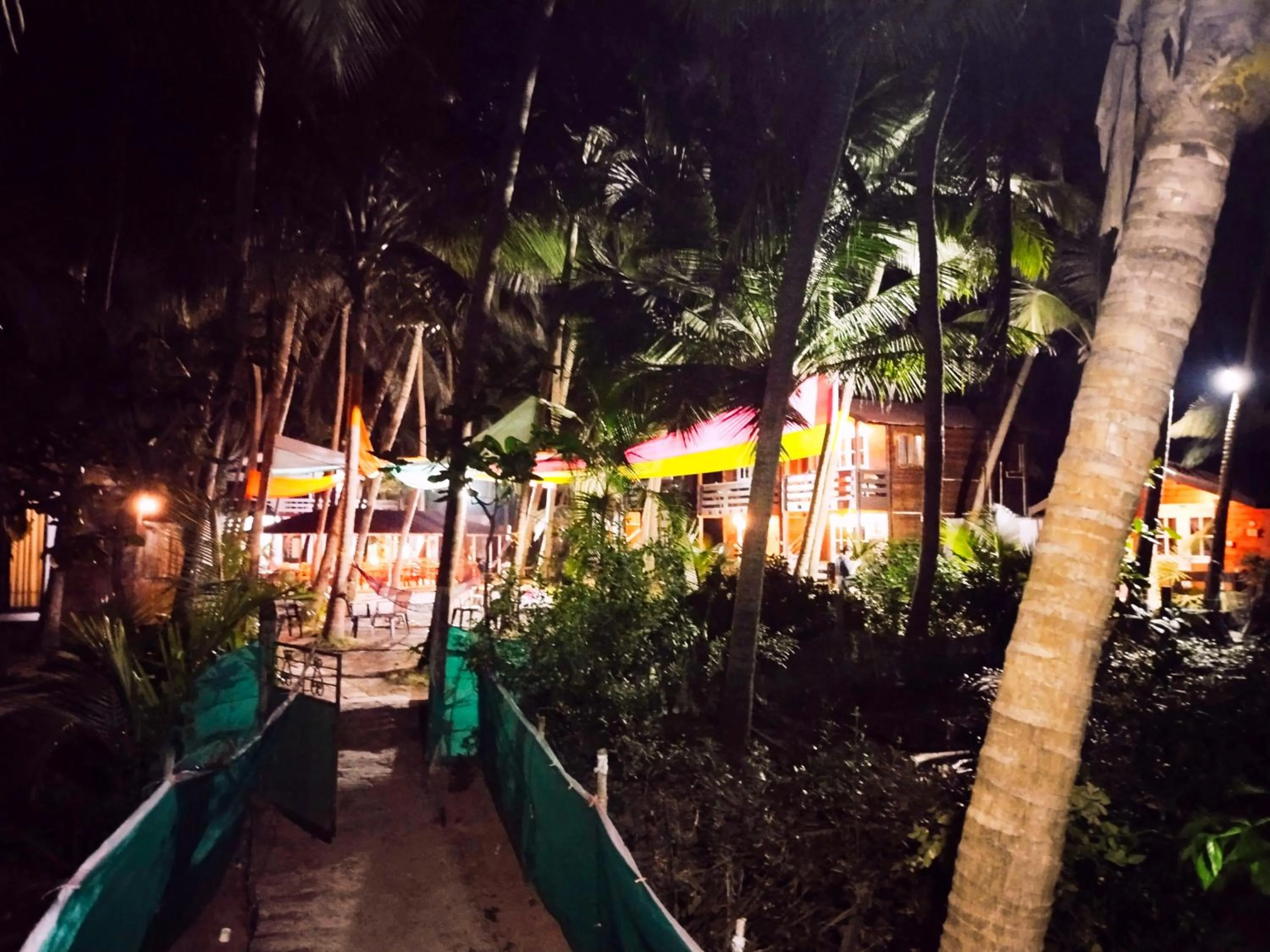 Garden in Samant Beach Resort