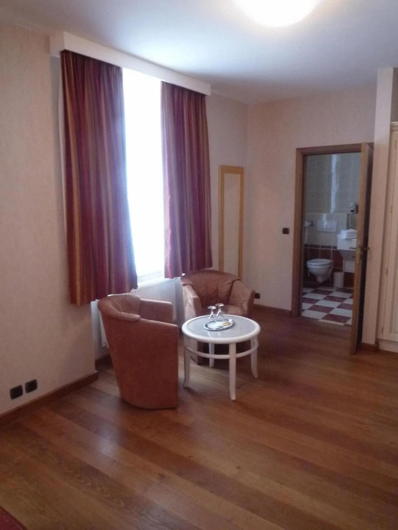 Seating area in Le Château de Rendeux