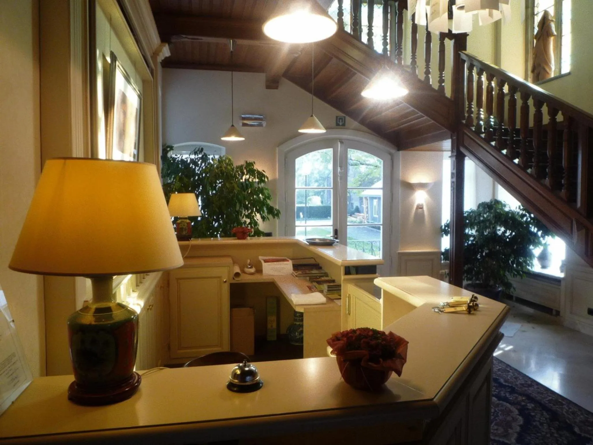 Lobby or reception in Le Château de Rendeux