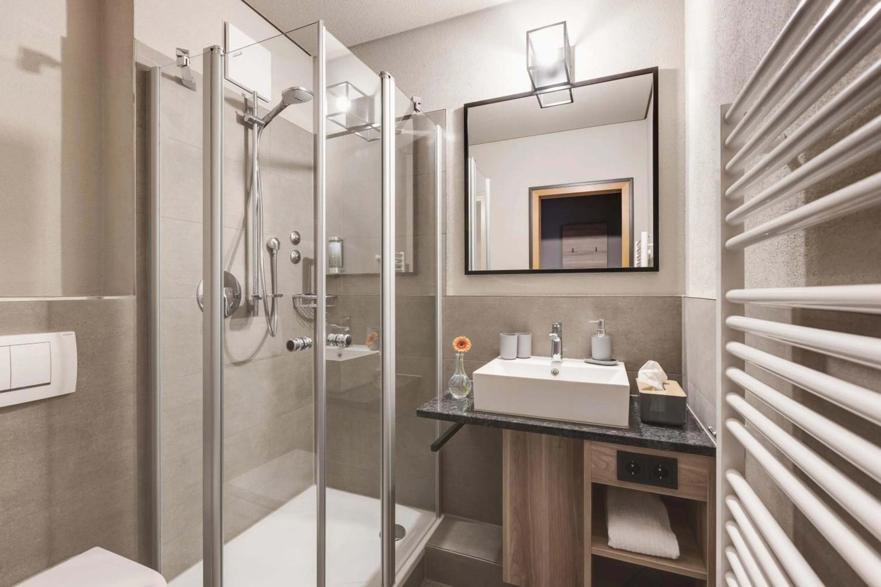 Bathroom in Edelfinger Hof