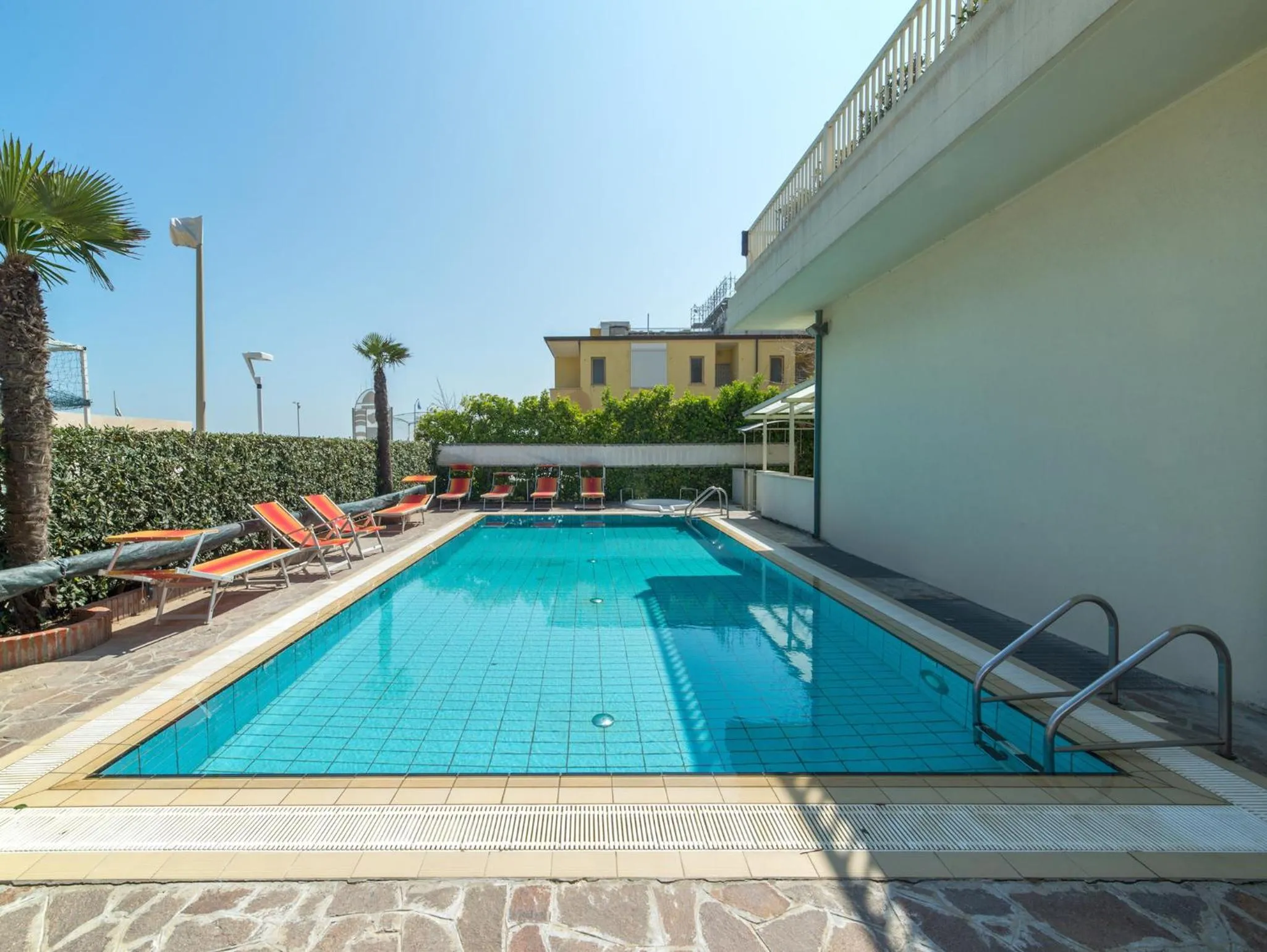 Pool view in Hotel Gemma