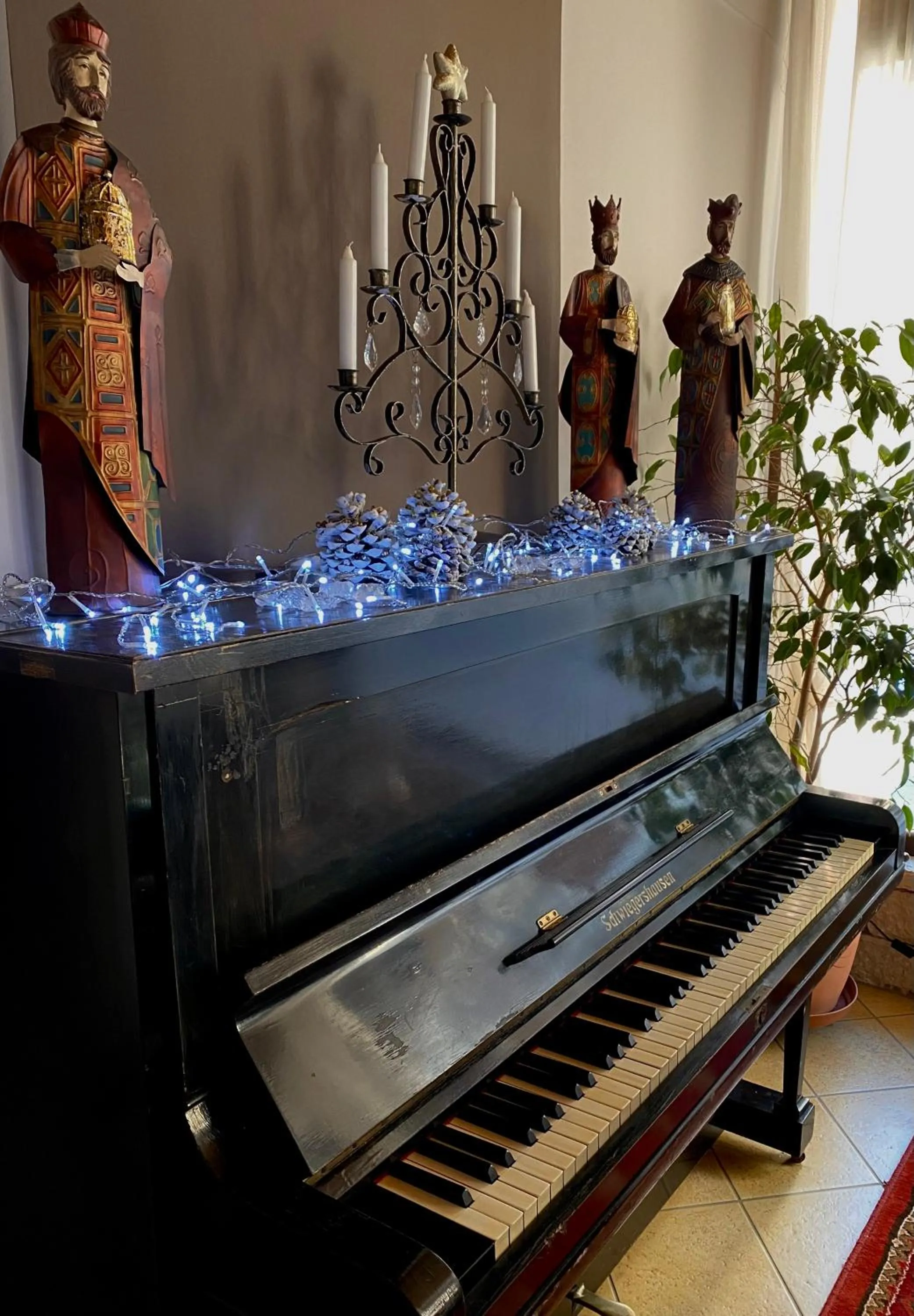 Seating area in Marianna's Home Accommodation