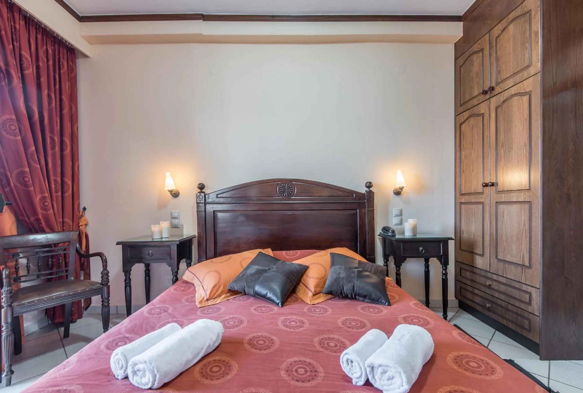 Bed in Marianna's Home Accommodation