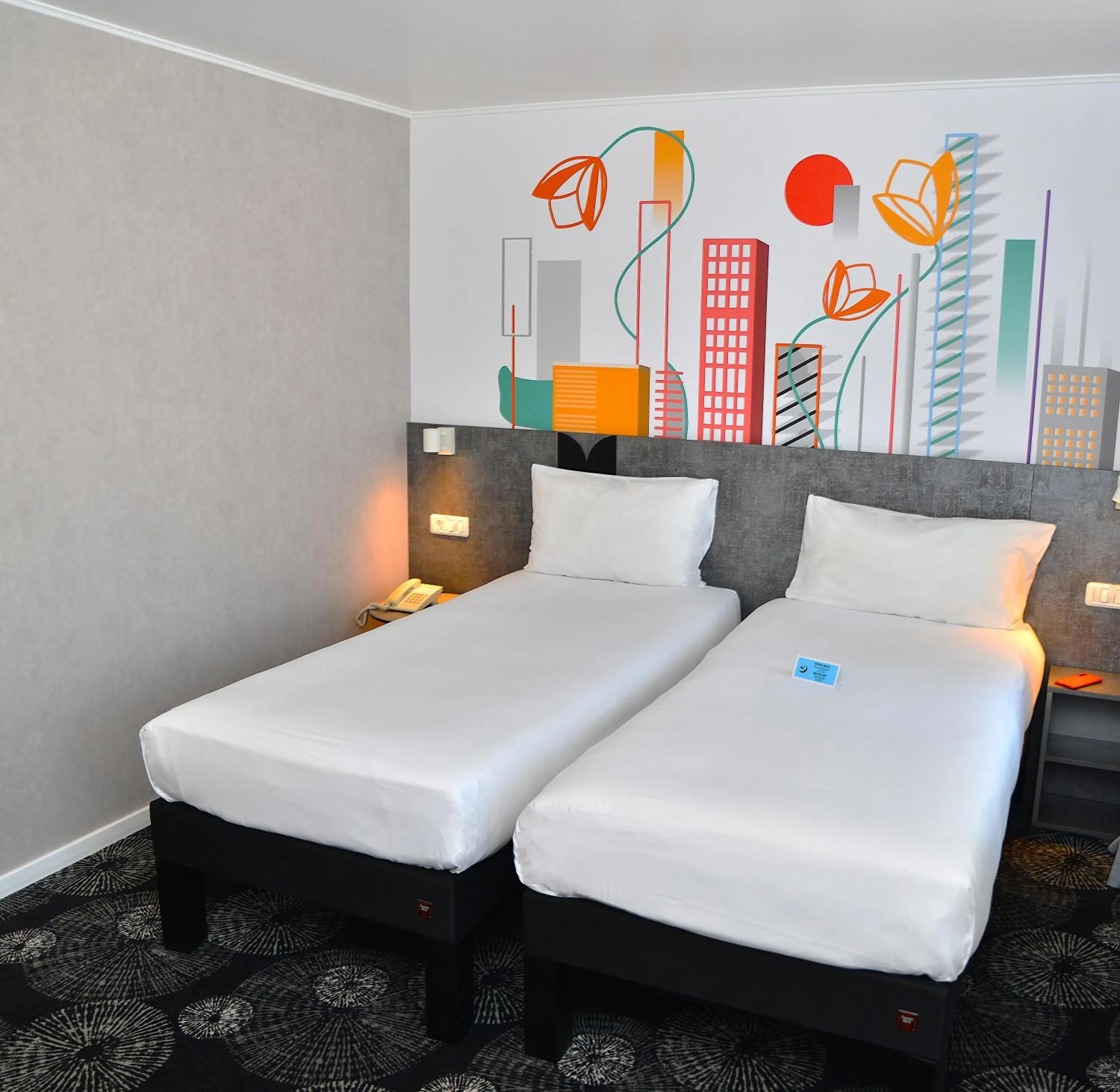 Bedroom, Bed in ibis Styles Pitesti Arges