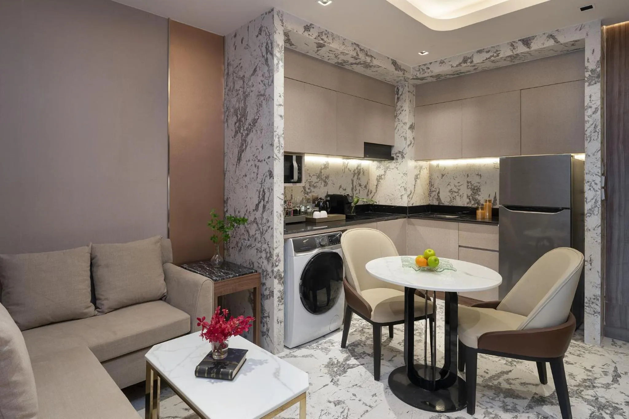 Living room in Valia Hotel Bangkok