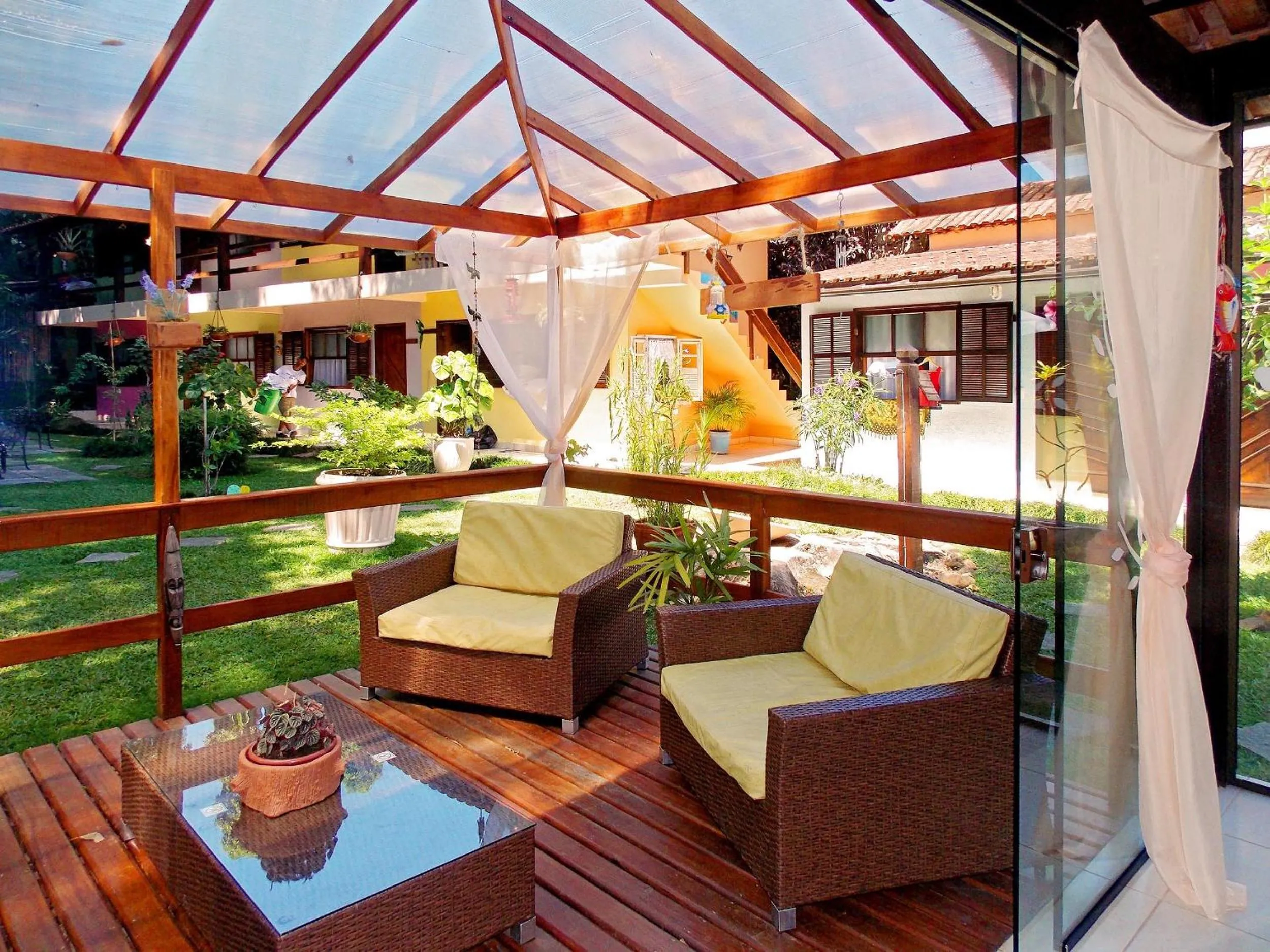 Solarium in Pousada Caúca