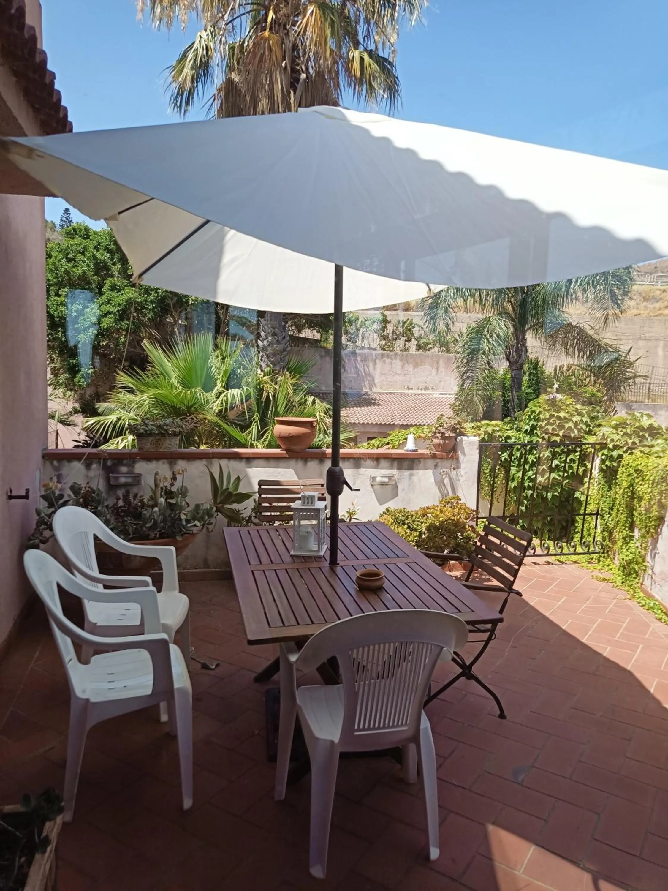 Patio in Villa Grande