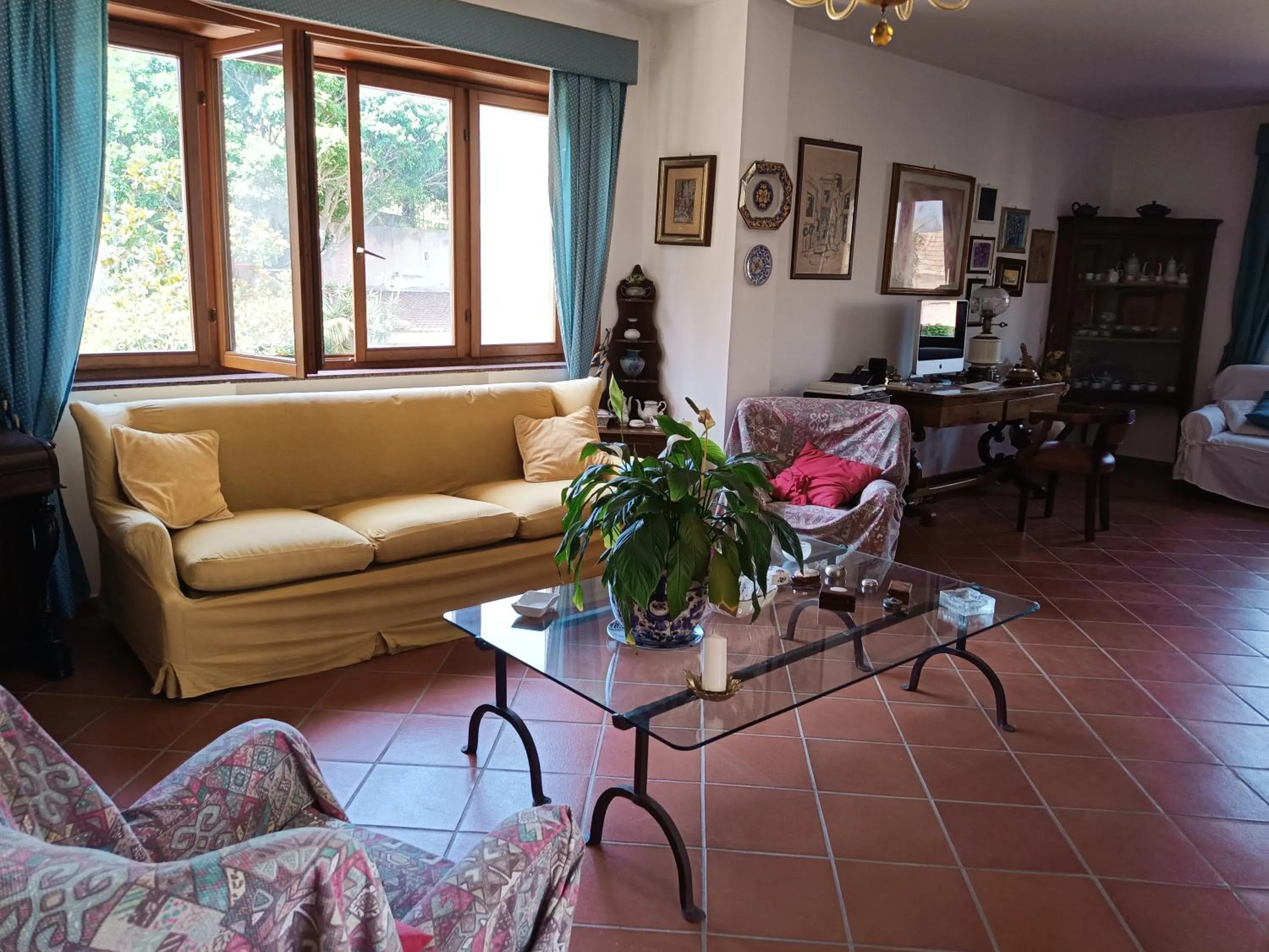 Lobby or reception in Villa Grande