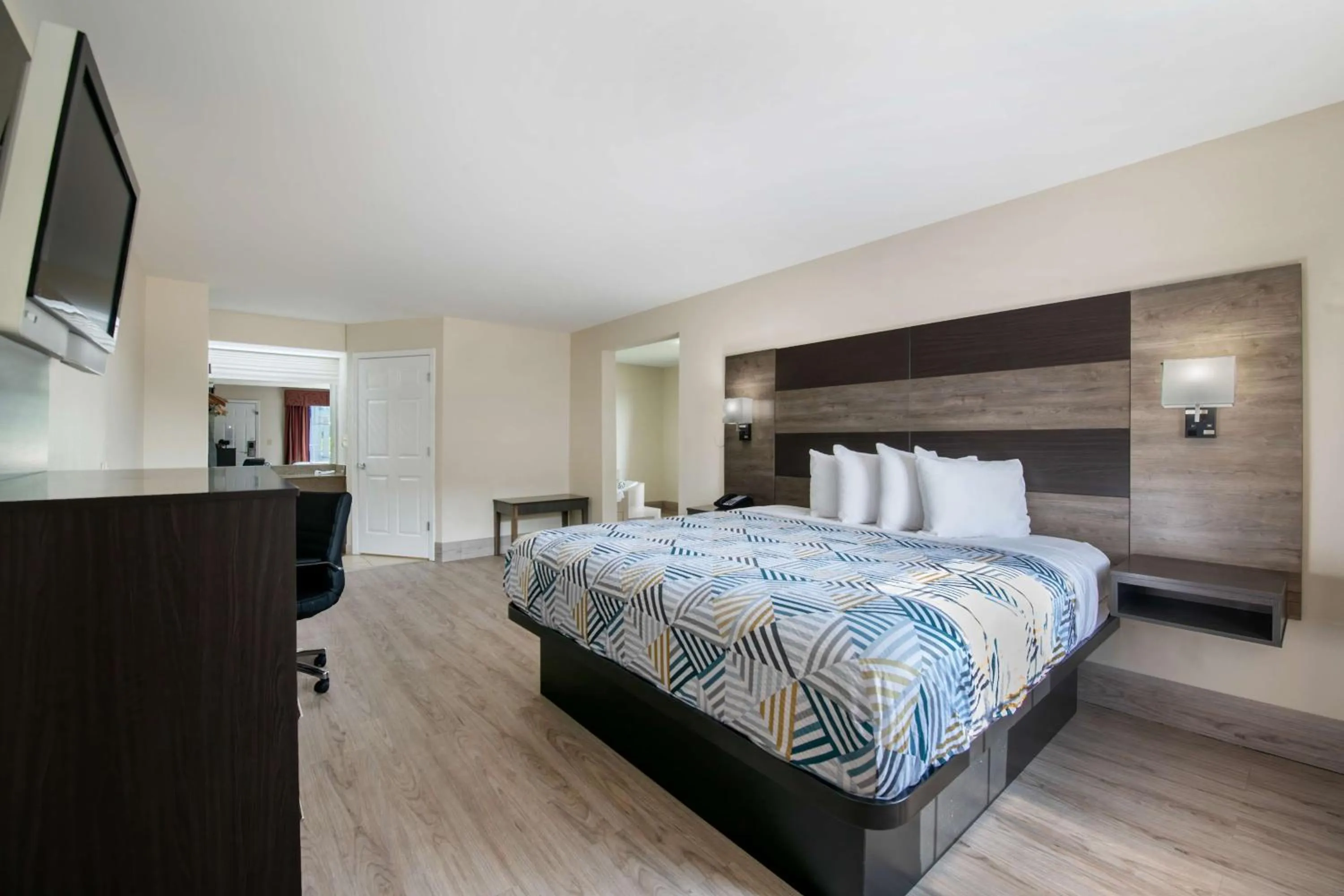 Bedroom, Bed in Motel 6 Macon, GA I 475