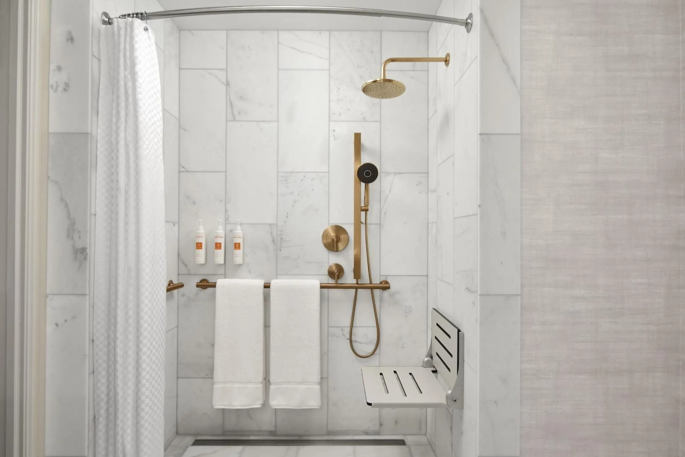 Shower in The Pfister Hotel