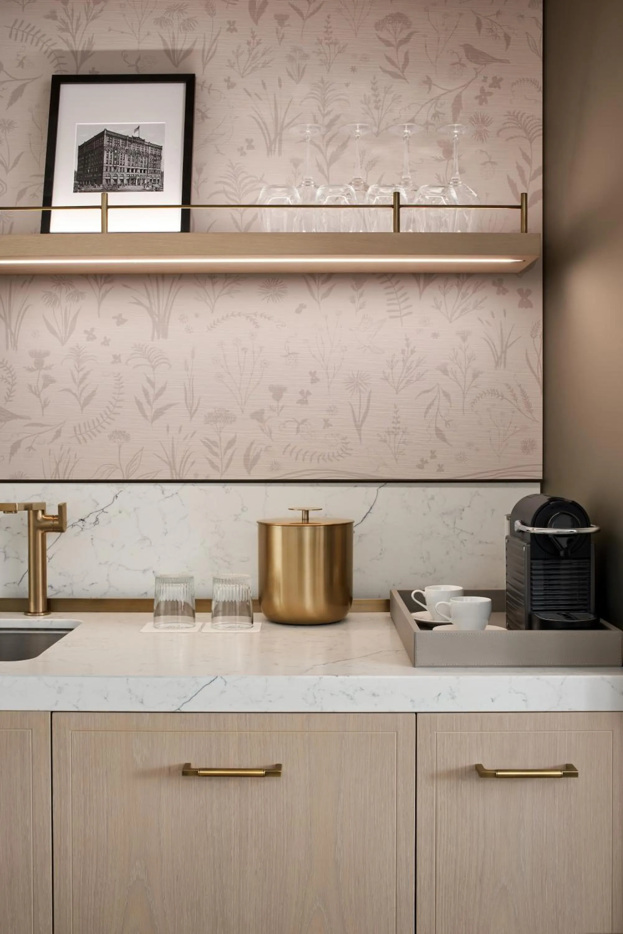 minibar in The Pfister Hotel