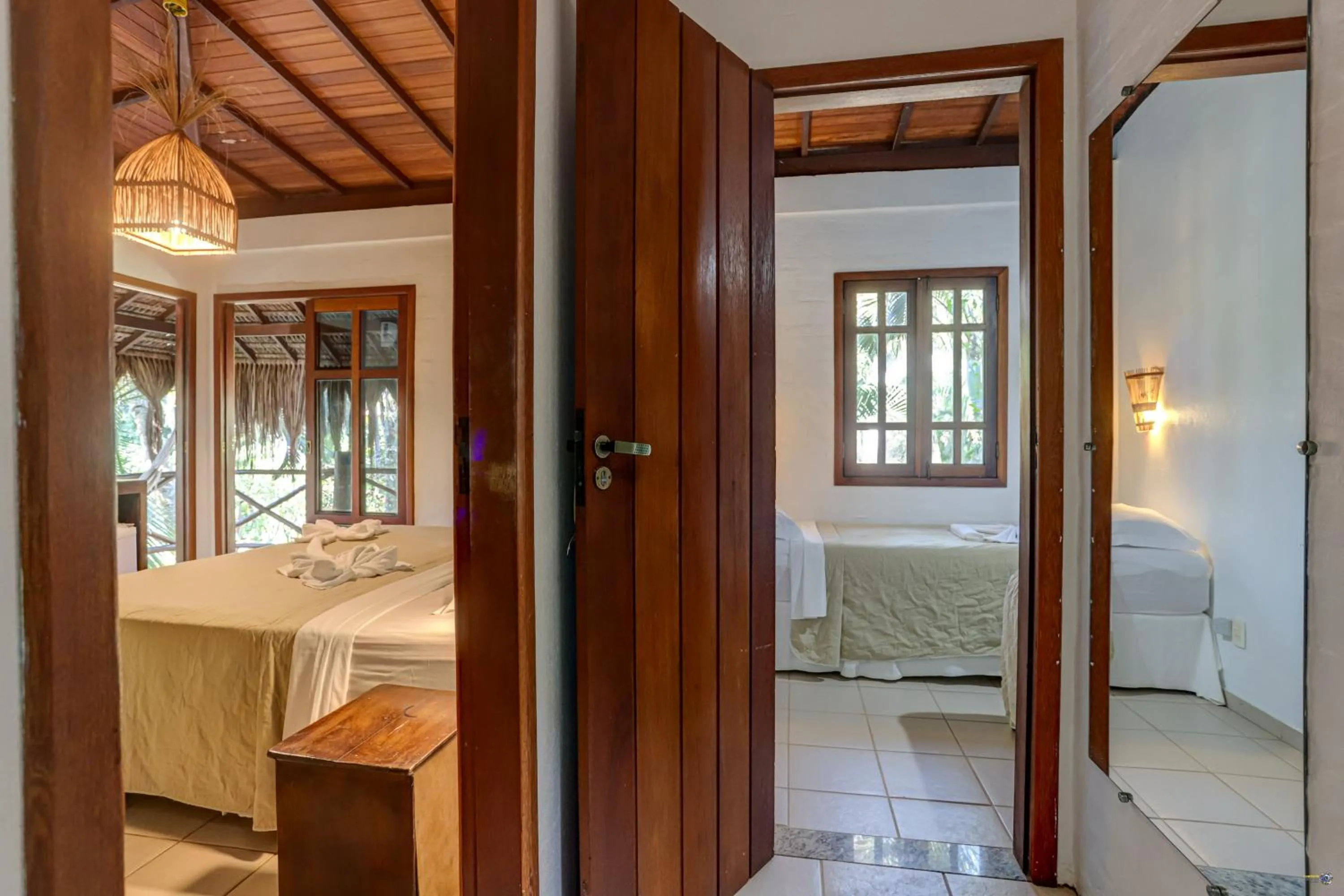 Bed in Pousada Villa N'kara