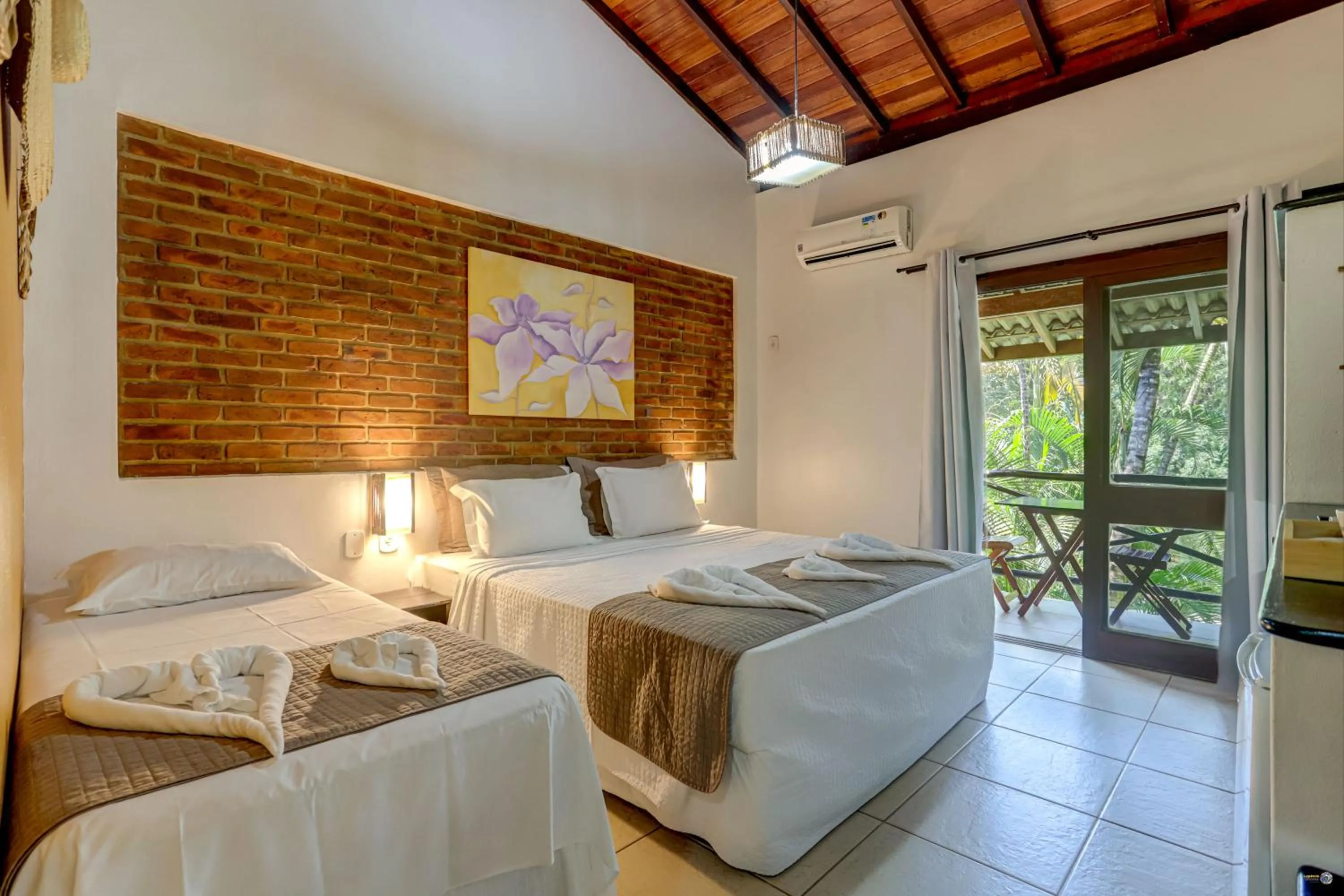 Bed in Pousada Villa N'kara