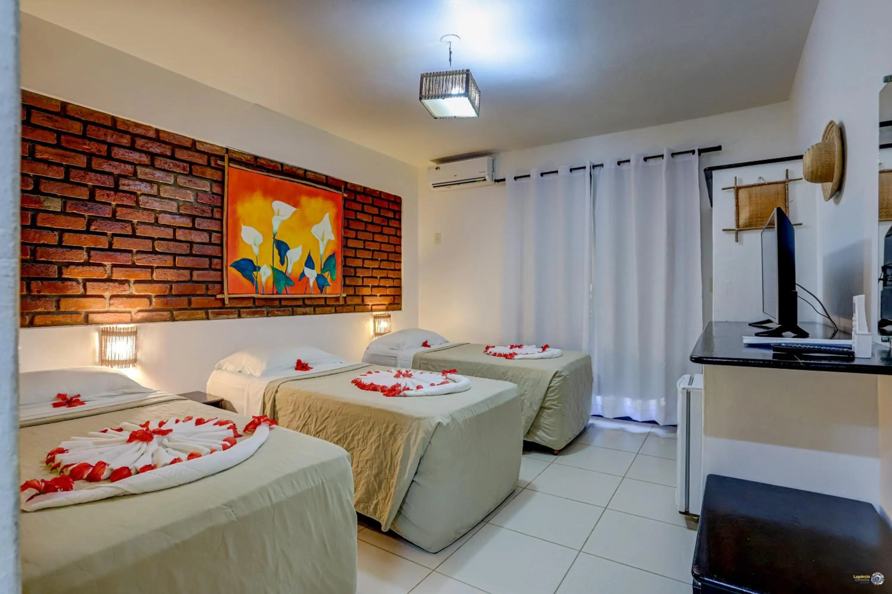 Bed in Pousada Villa N'kara