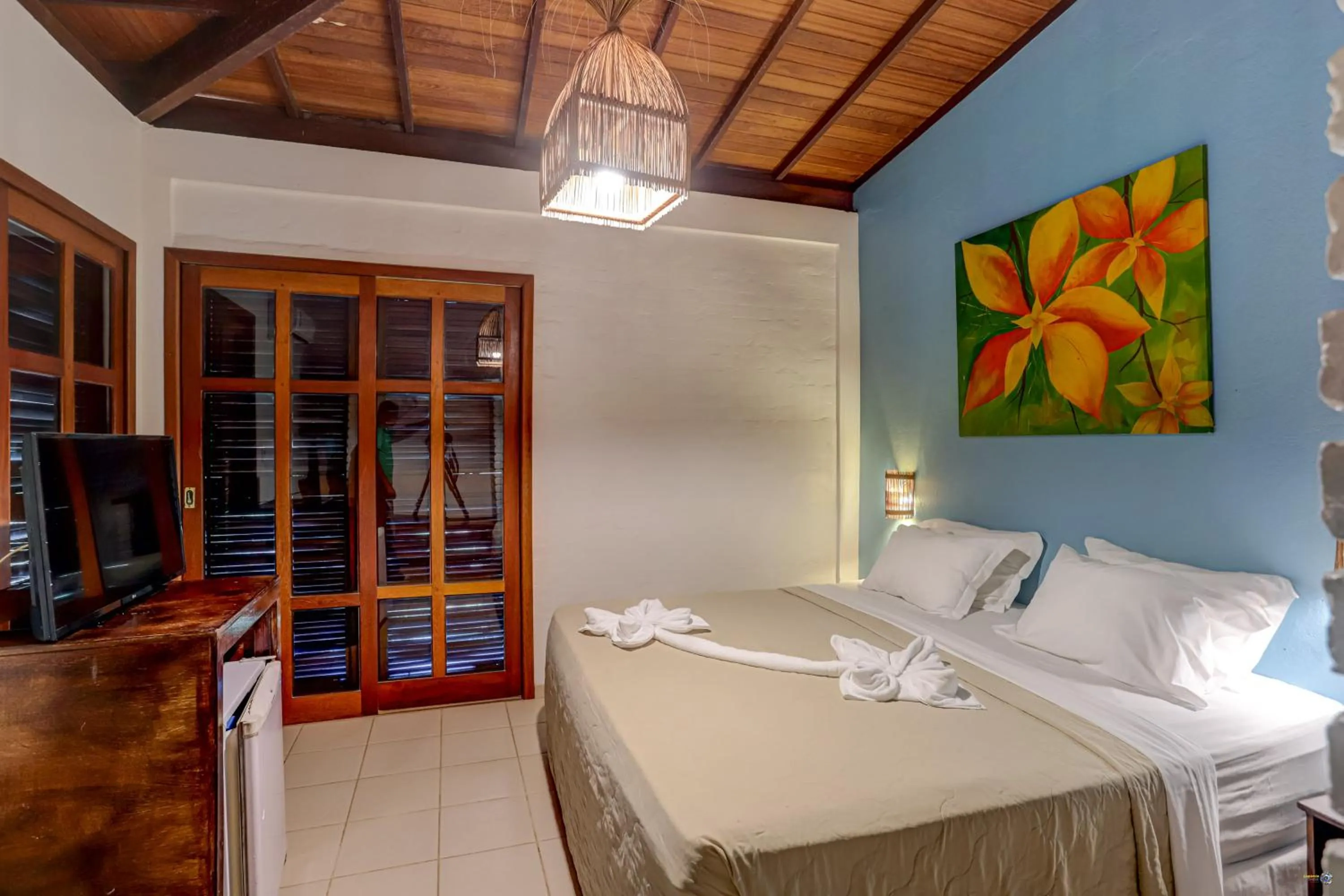 Bed in Pousada Villa N'kara