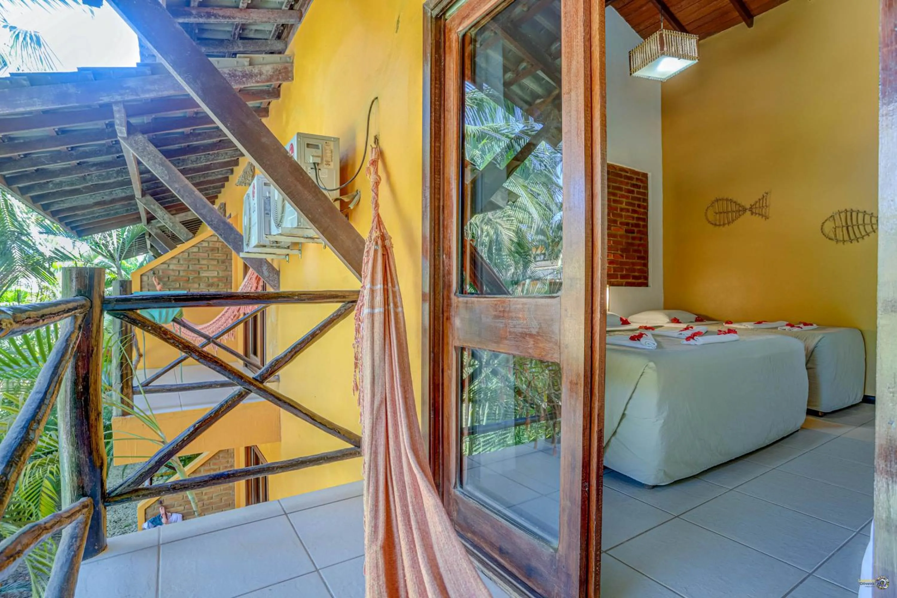 Bed in Pousada Villa N'kara