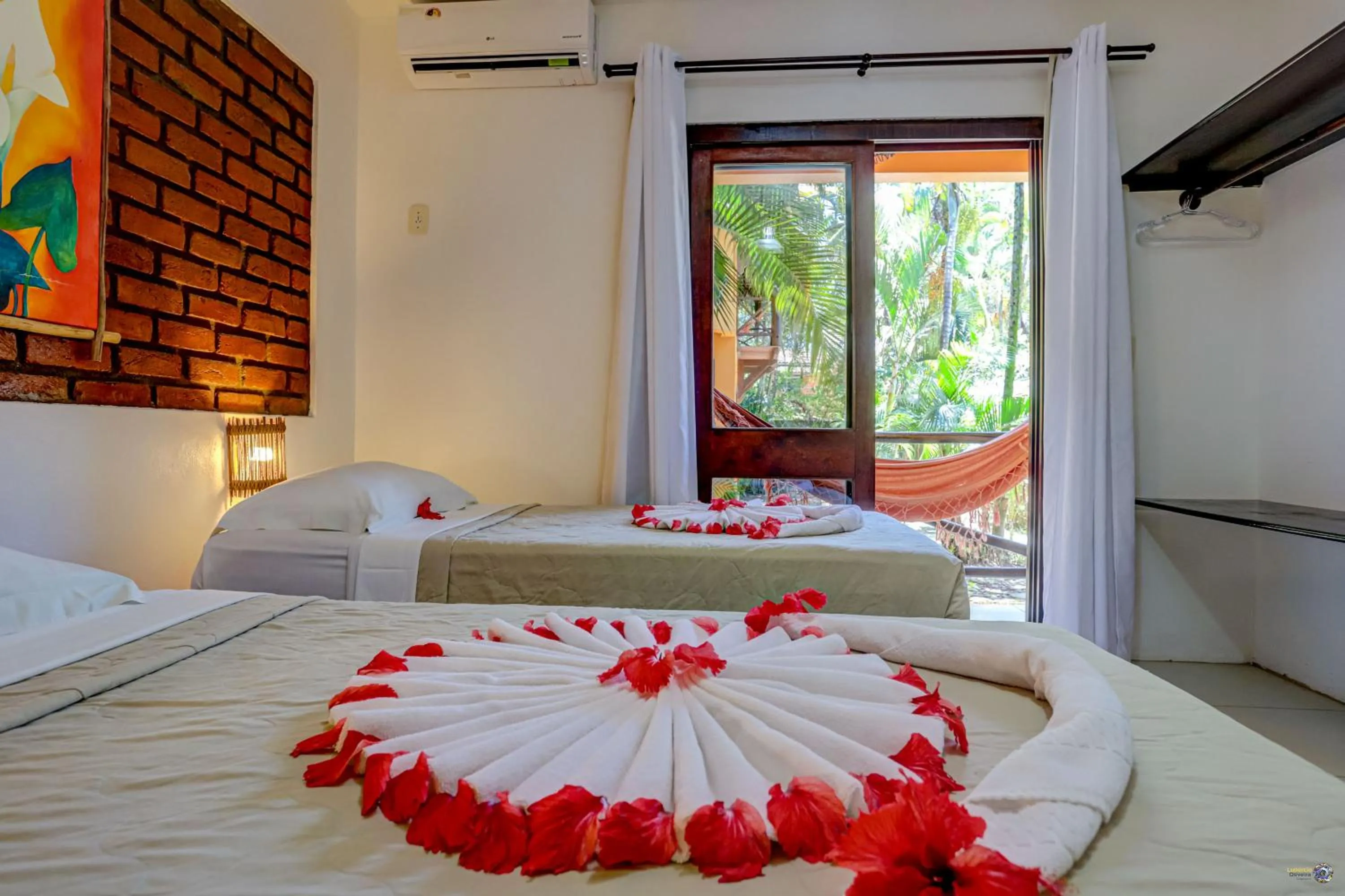 Bed in Pousada Villa N'kara