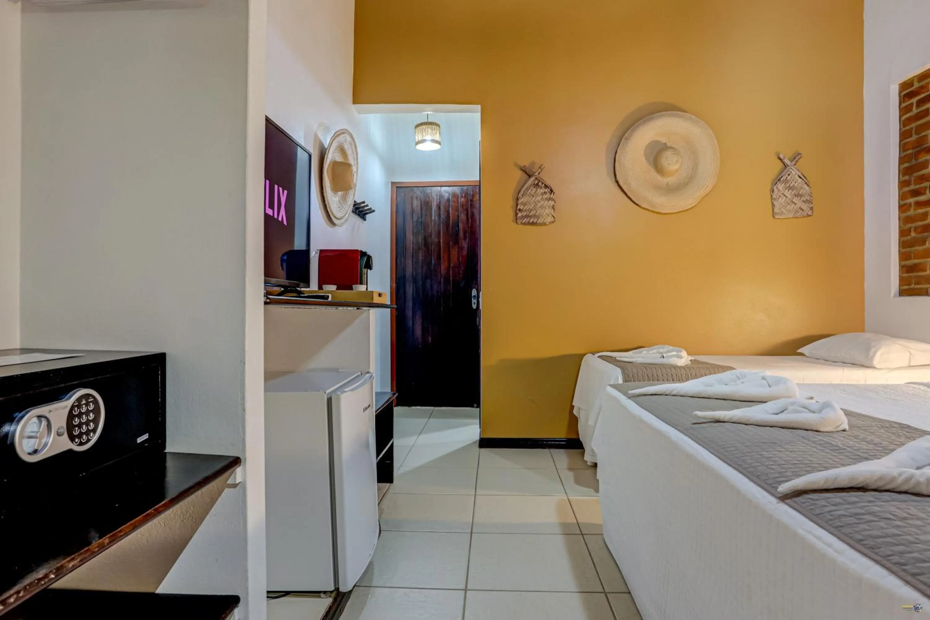 Bed in Pousada Villa N'kara