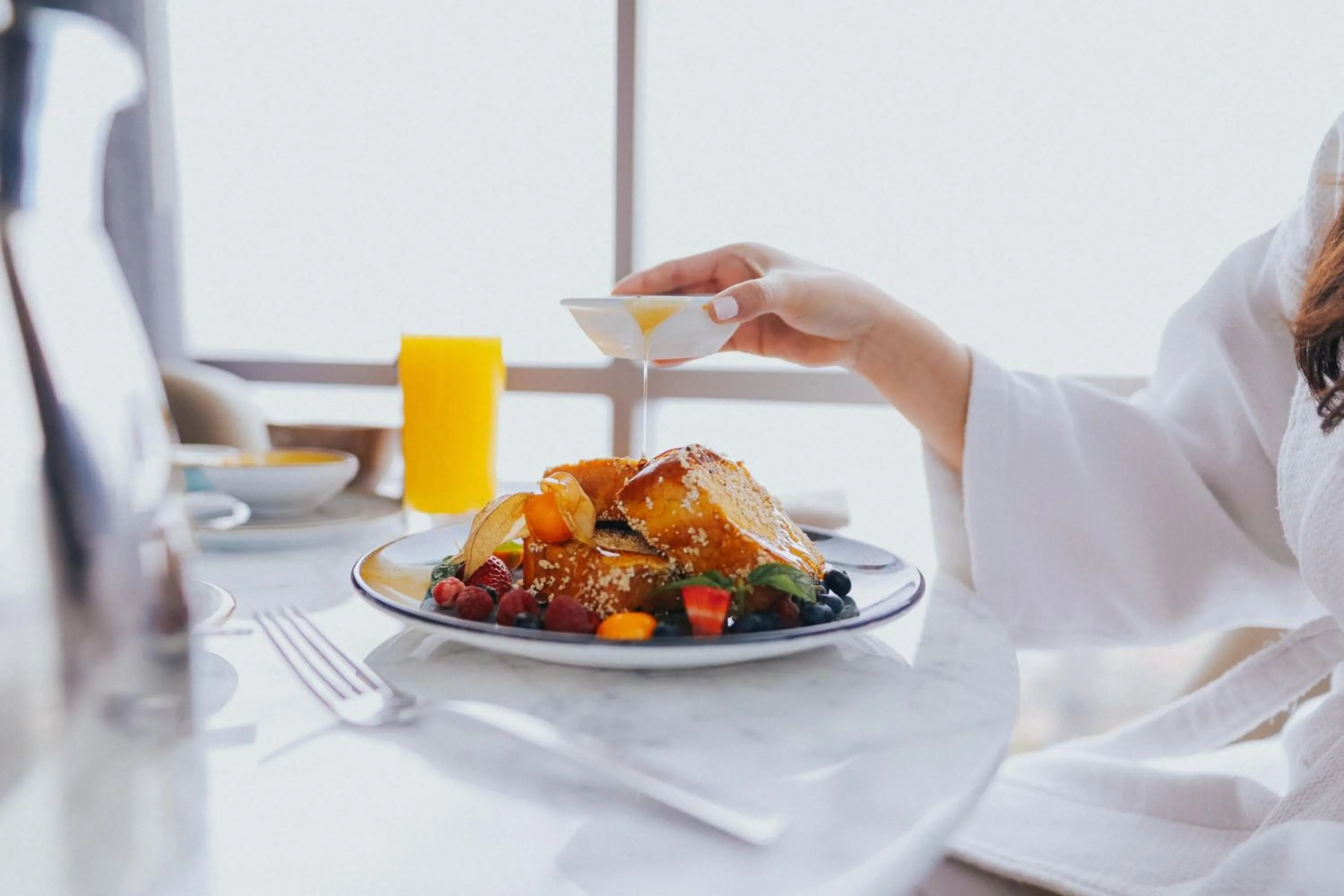 Breakfast in JW Marriott Hotel Lima