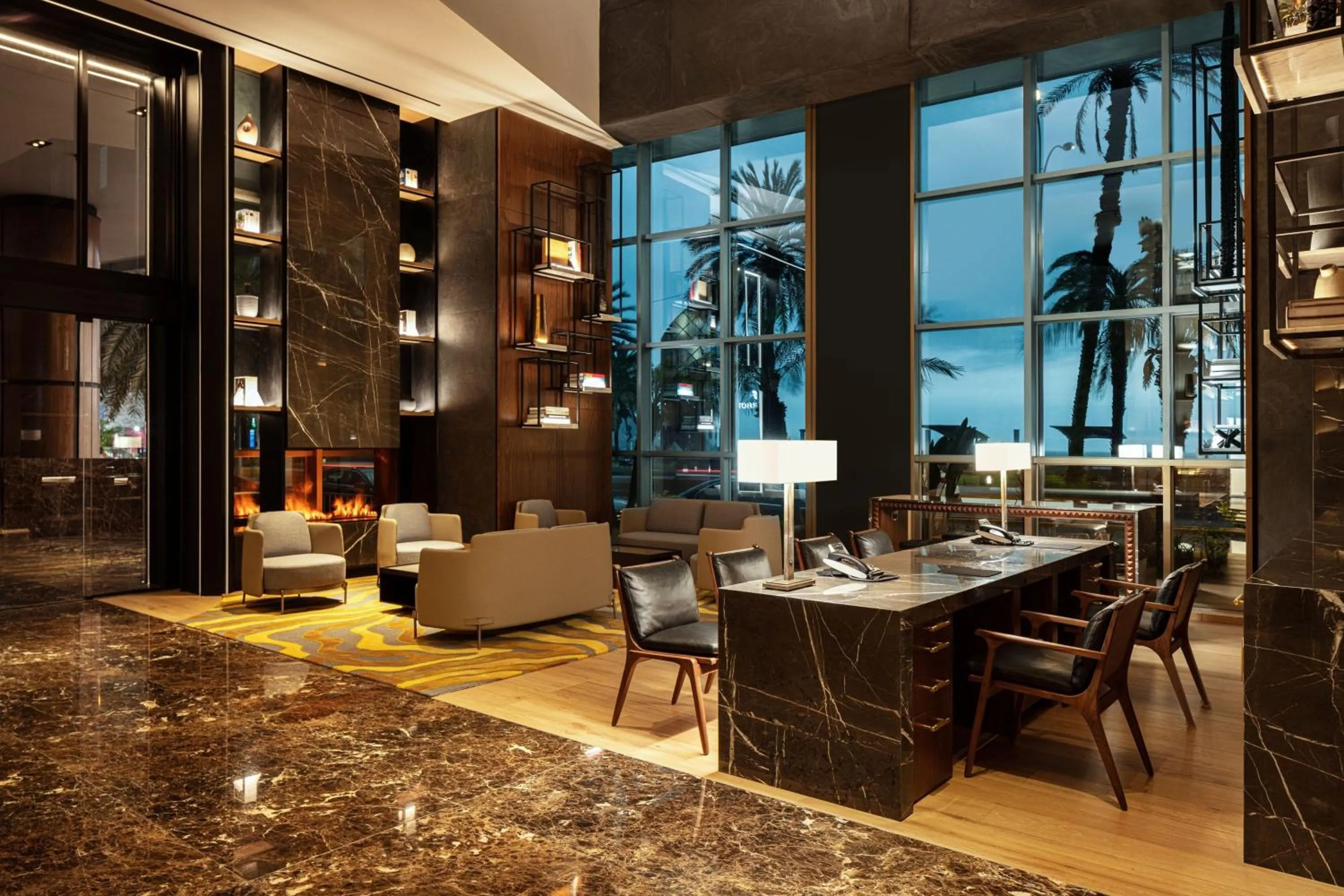 Lobby or reception in JW Marriott Hotel Lima