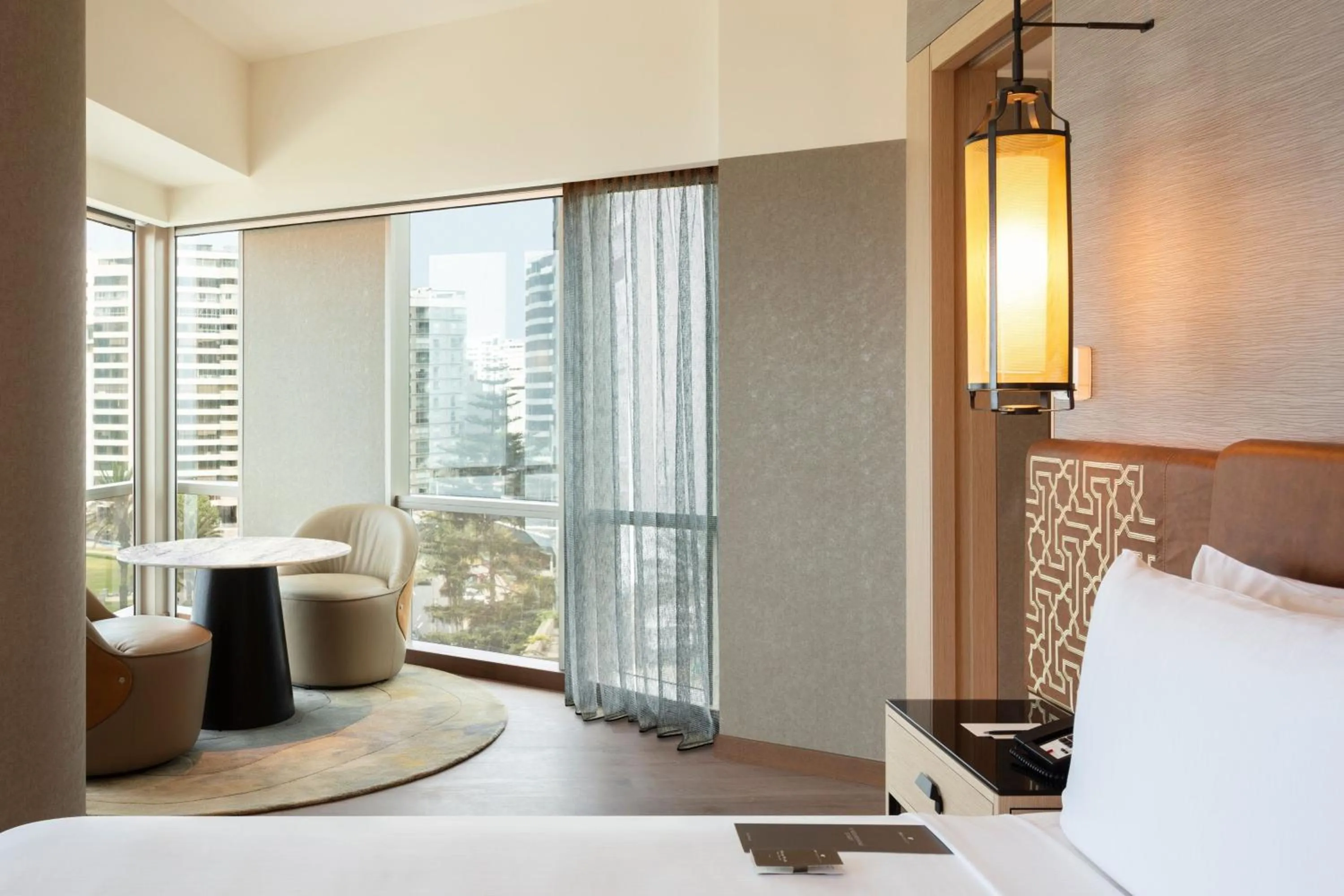 Living room, Bed in JW Marriott Hotel Lima