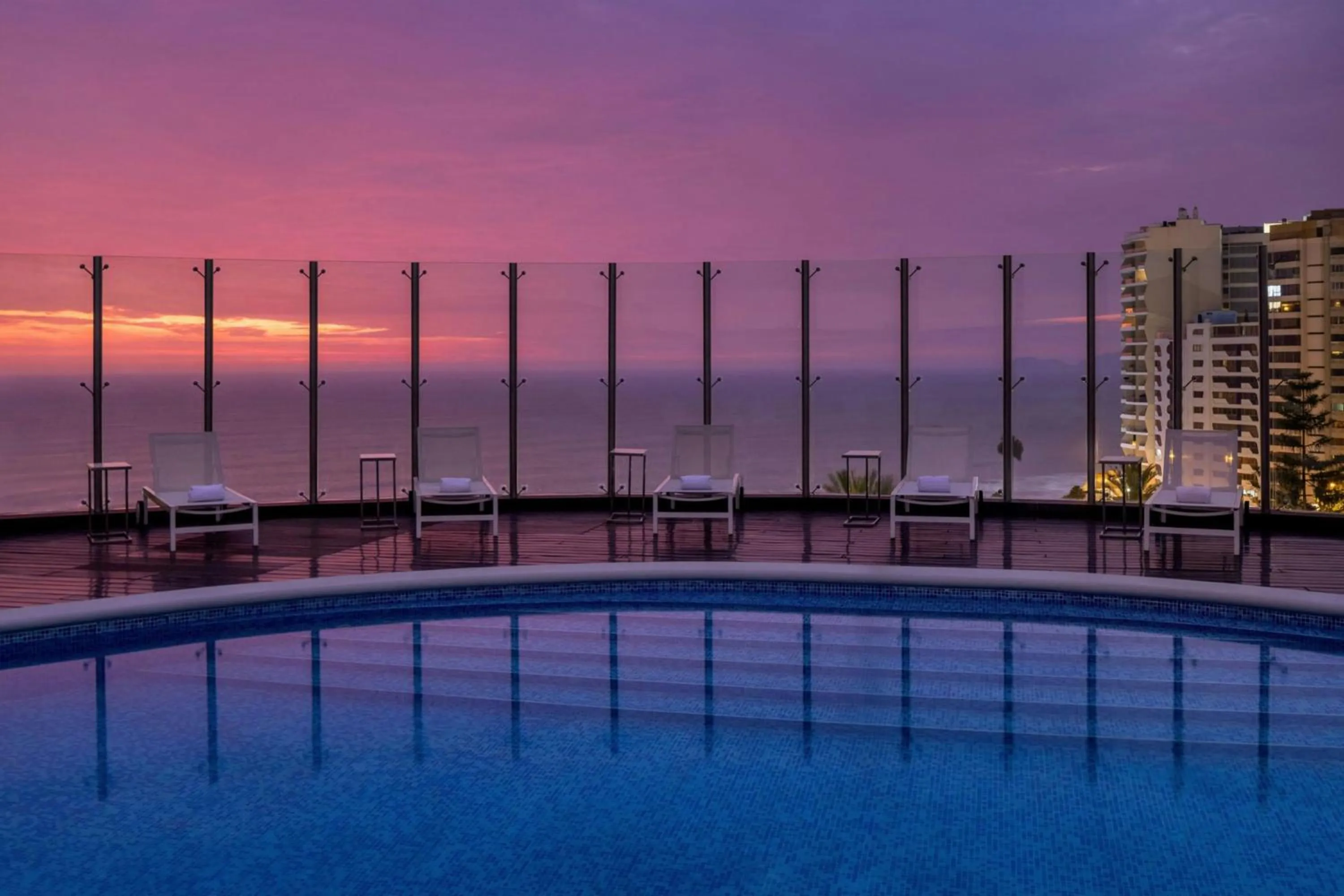 Swimming pool in JW Marriott Hotel Lima