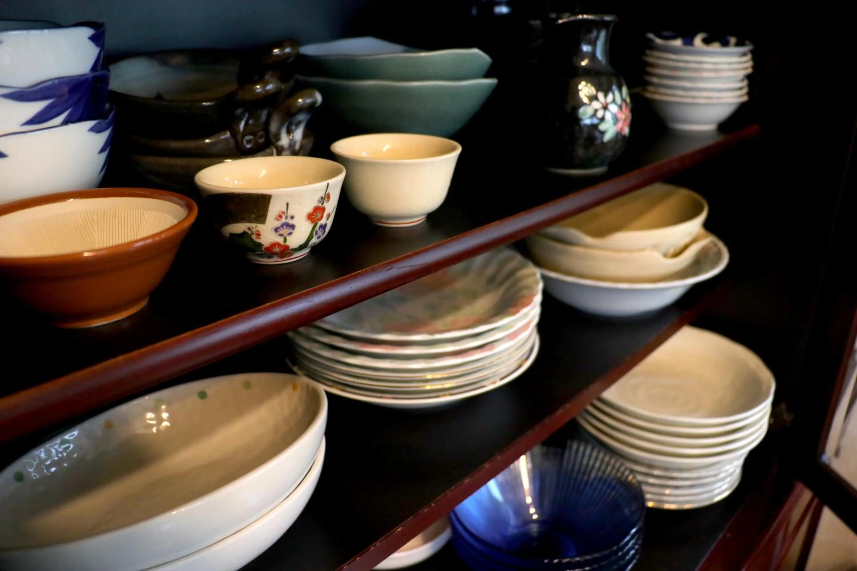 Kitchen or kitchenette in Shanti House Sakaiminato