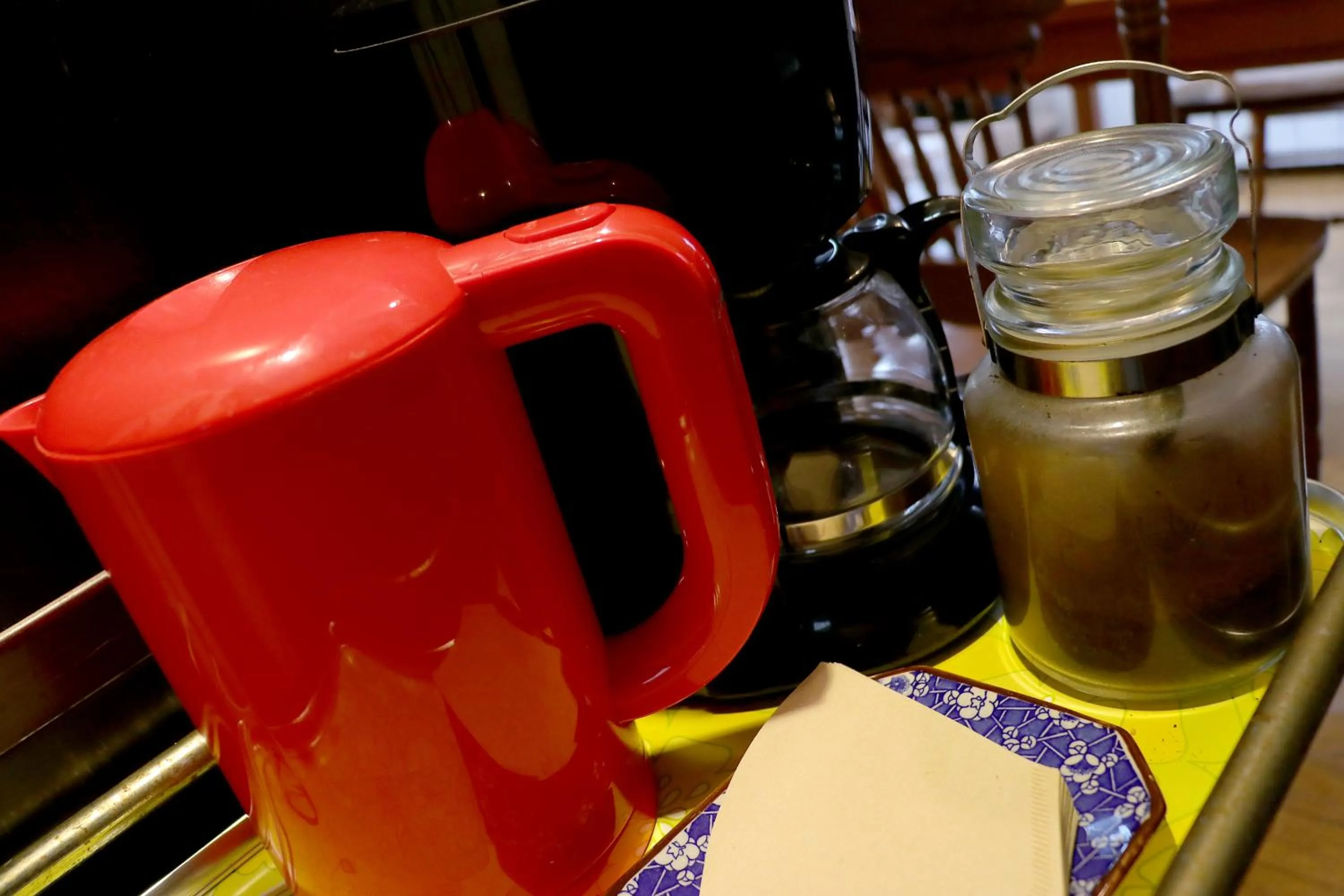 Kitchen or kitchenette in Shanti House Sakaiminato