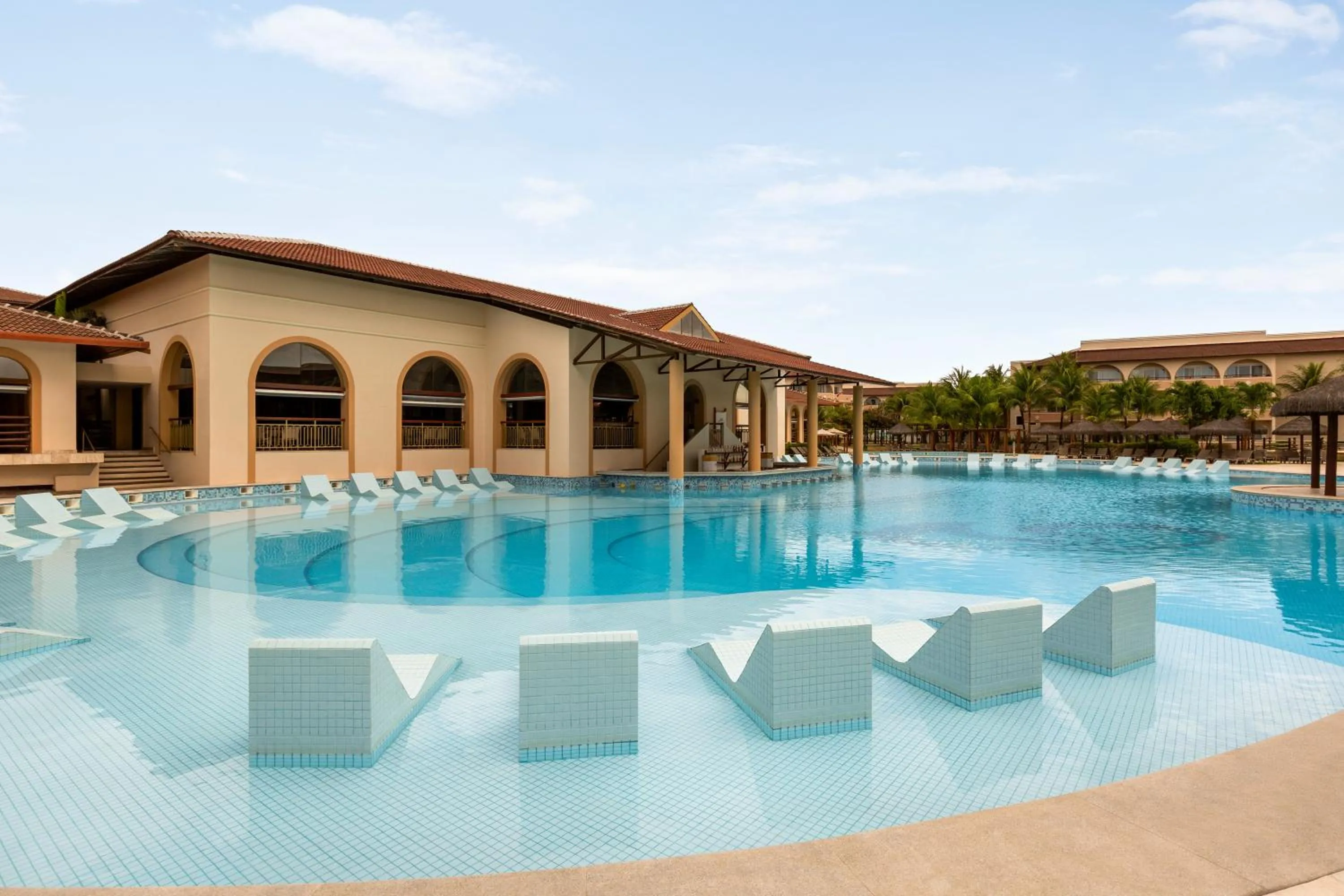 Pool view in Grand Palladium Imbassaí Resort & Spa - All Inclusive