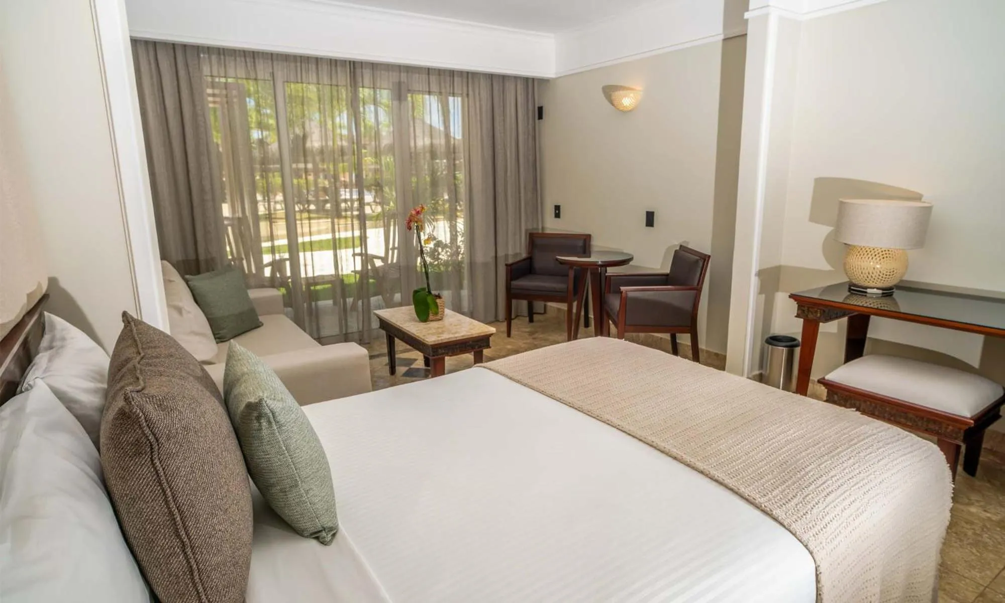 Bed in Grand Palladium Imbassaí Resort & Spa - All Inclusive