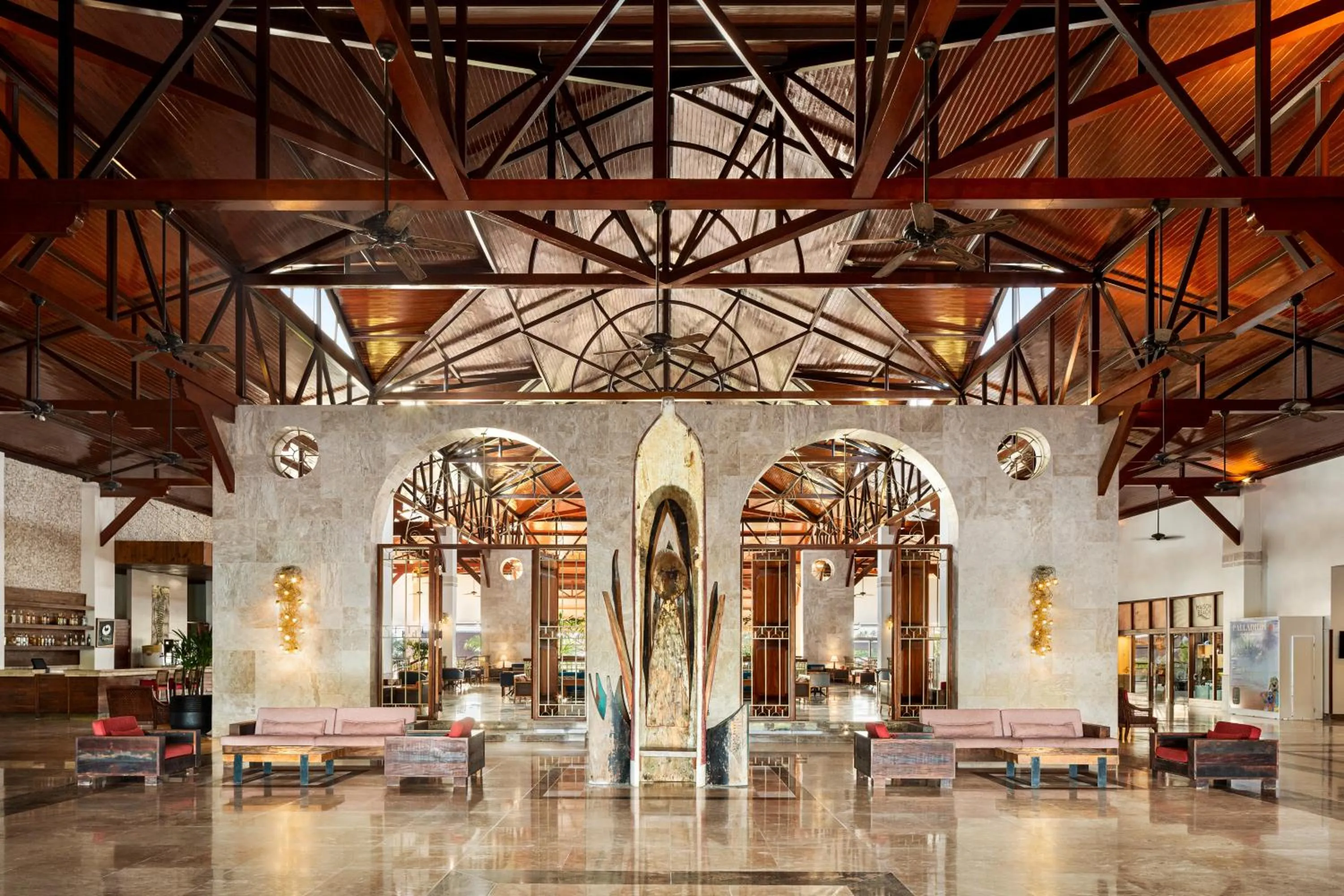 Lobby or reception in Grand Palladium Imbassaí Resort & Spa - All Inclusive