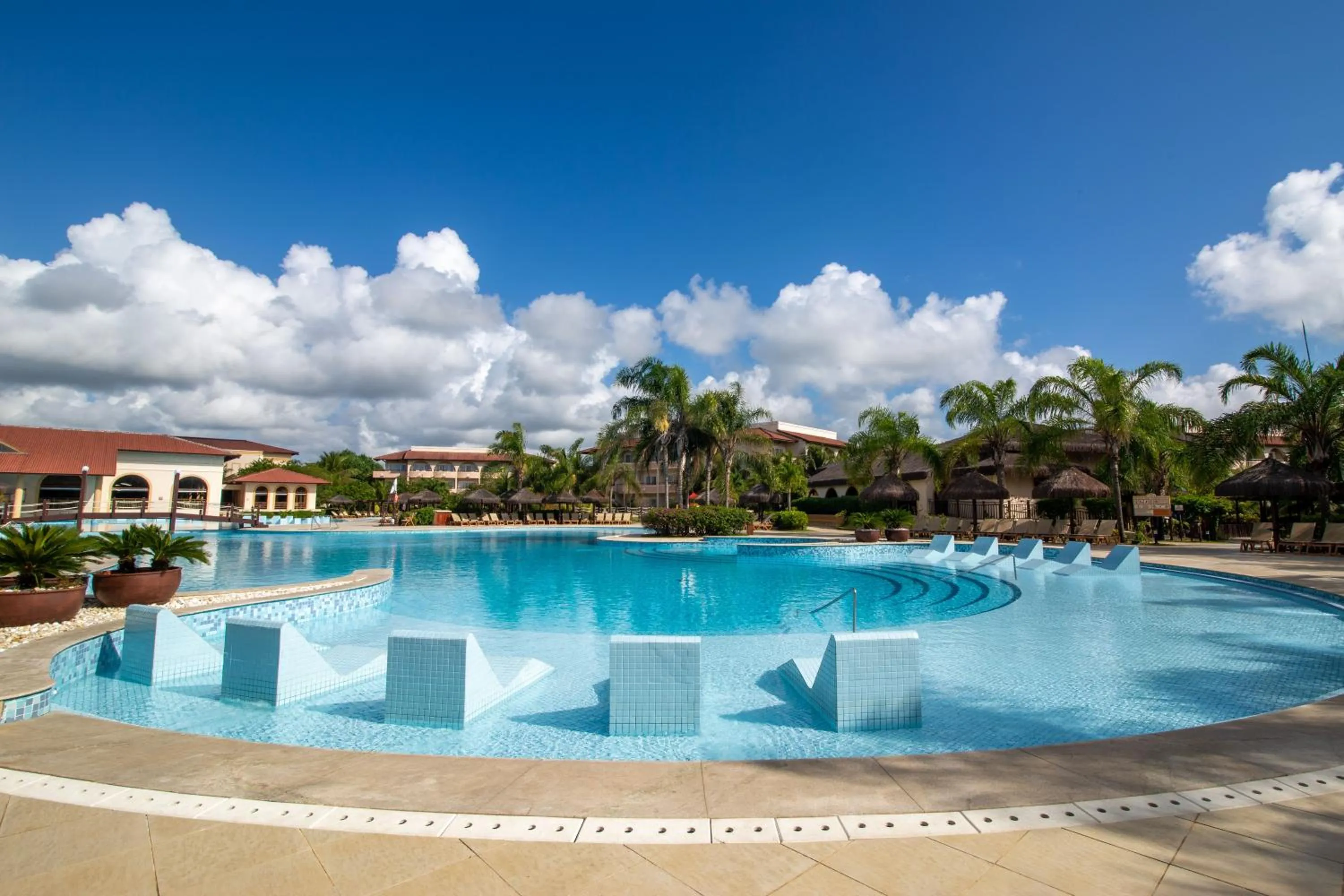 Swimming pool in Grand Palladium Imbassaí Resort & Spa - All Inclusive