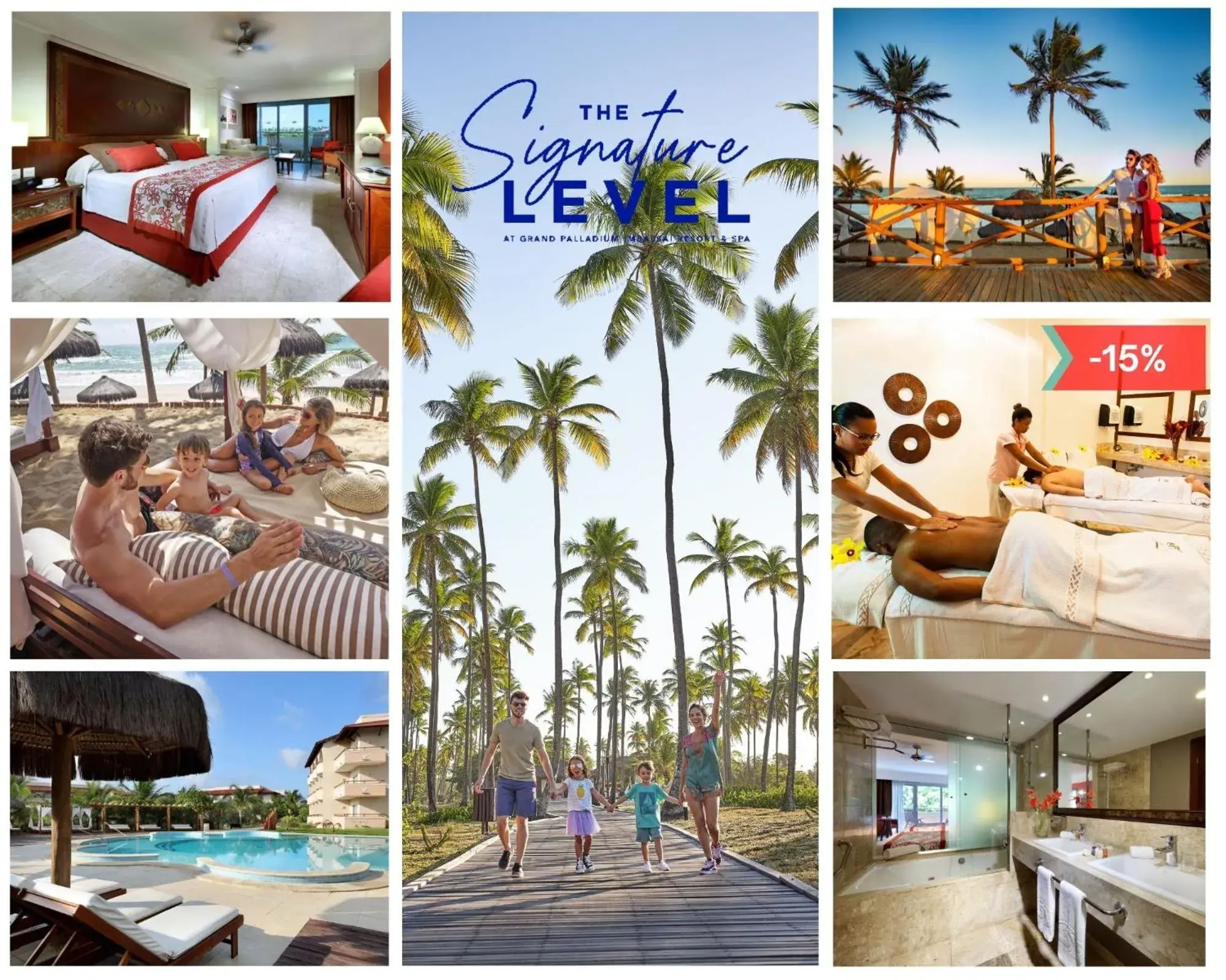 Signature Level Junior Suite - single occupancy in Grand Palladium Imbassaí Resort & Spa - All Inclusive Signature Level Junior Suite - single occupancy in Grand Palladium Imbassaí Resort & Spa - All Inclusive