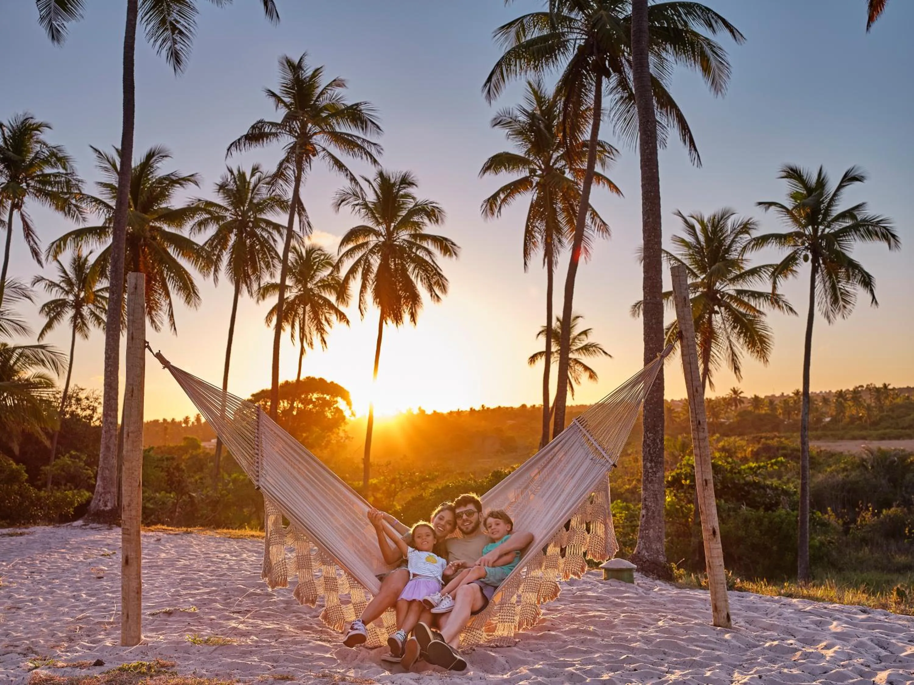 Sunset in Grand Palladium Imbassaí Resort & Spa - All Inclusive