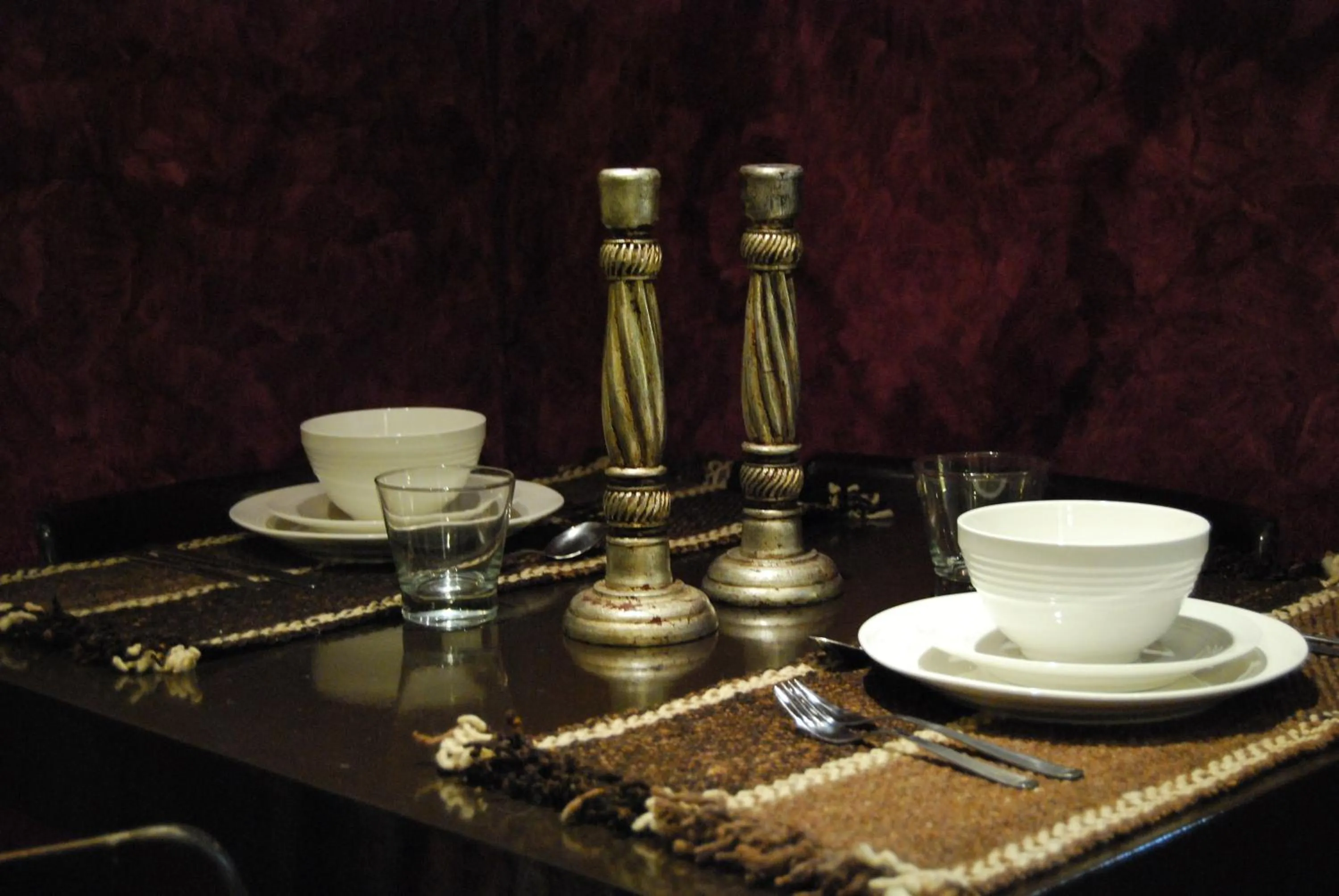 Dining area in La Rozada Suites