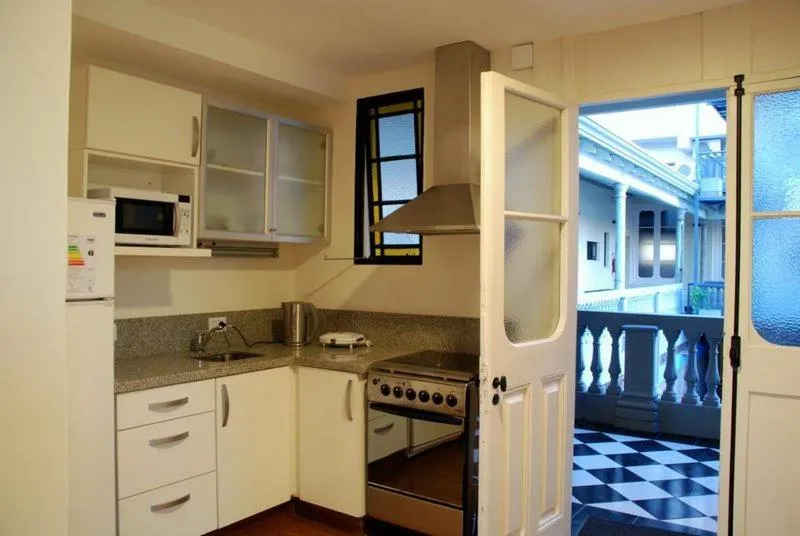 kitchen in La Rozada Suites