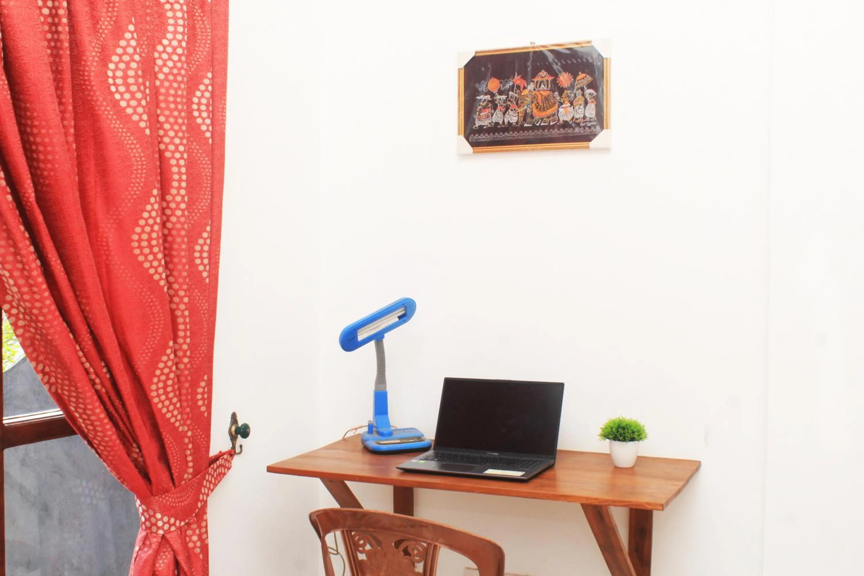 Seating area in Green Hut Nature Resort