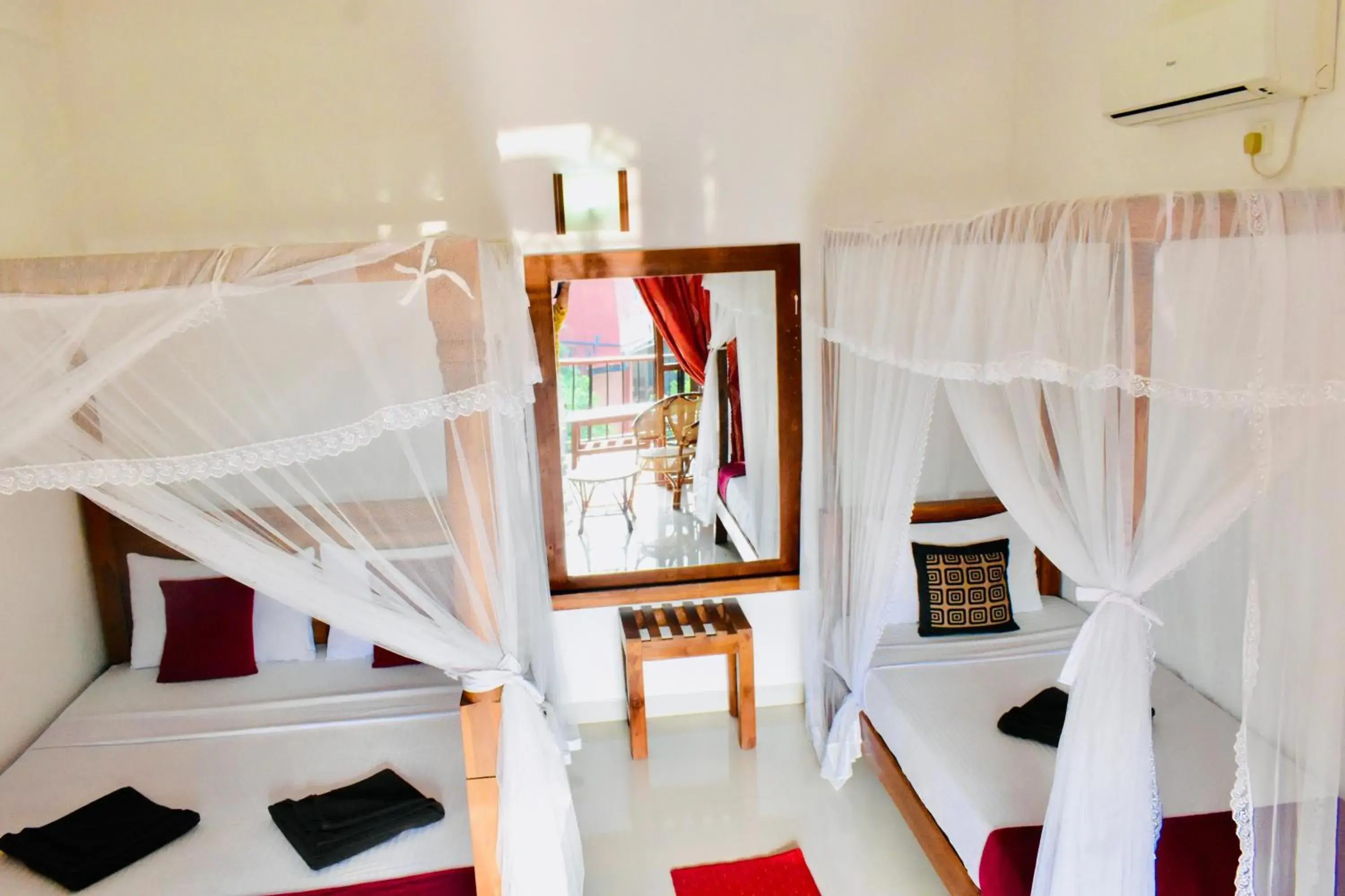 Triple Room with Mountain View in Green Hut Nature Resort Triple Room with Mountain View in Green Hut Nature Resort