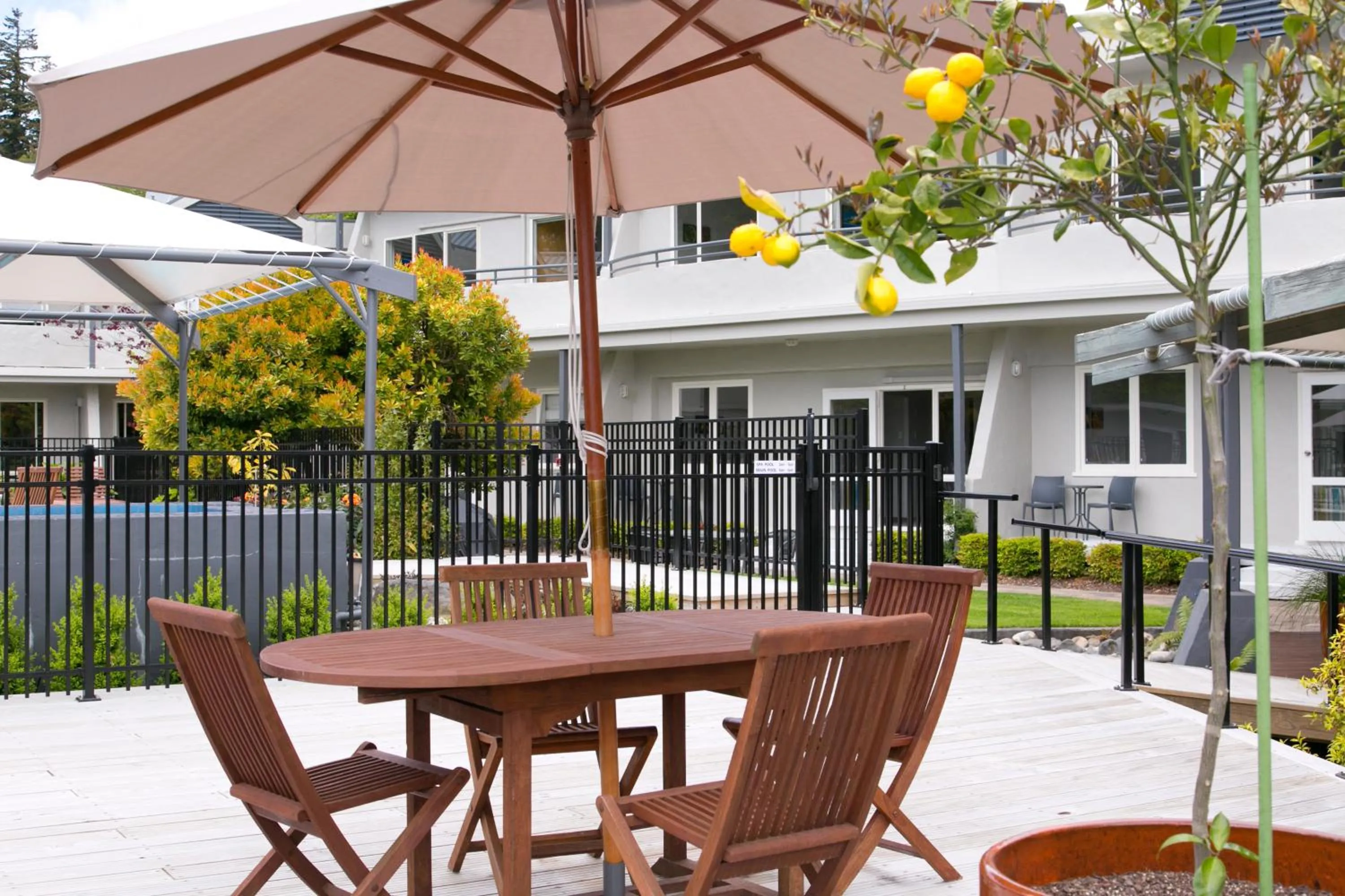 Property building in Anchorage Resort Taupo NZ