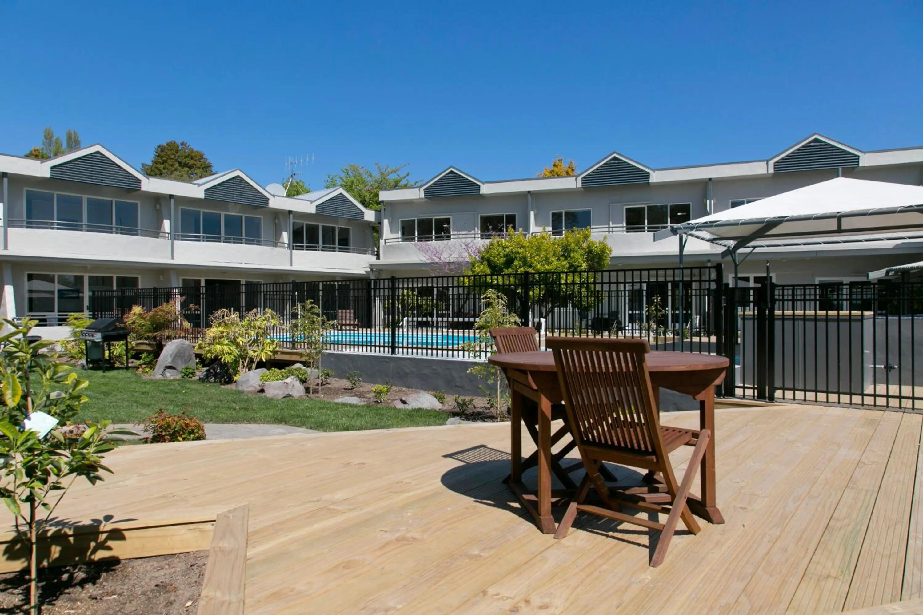 Area and facilities in Anchorage Resort Taupo NZ